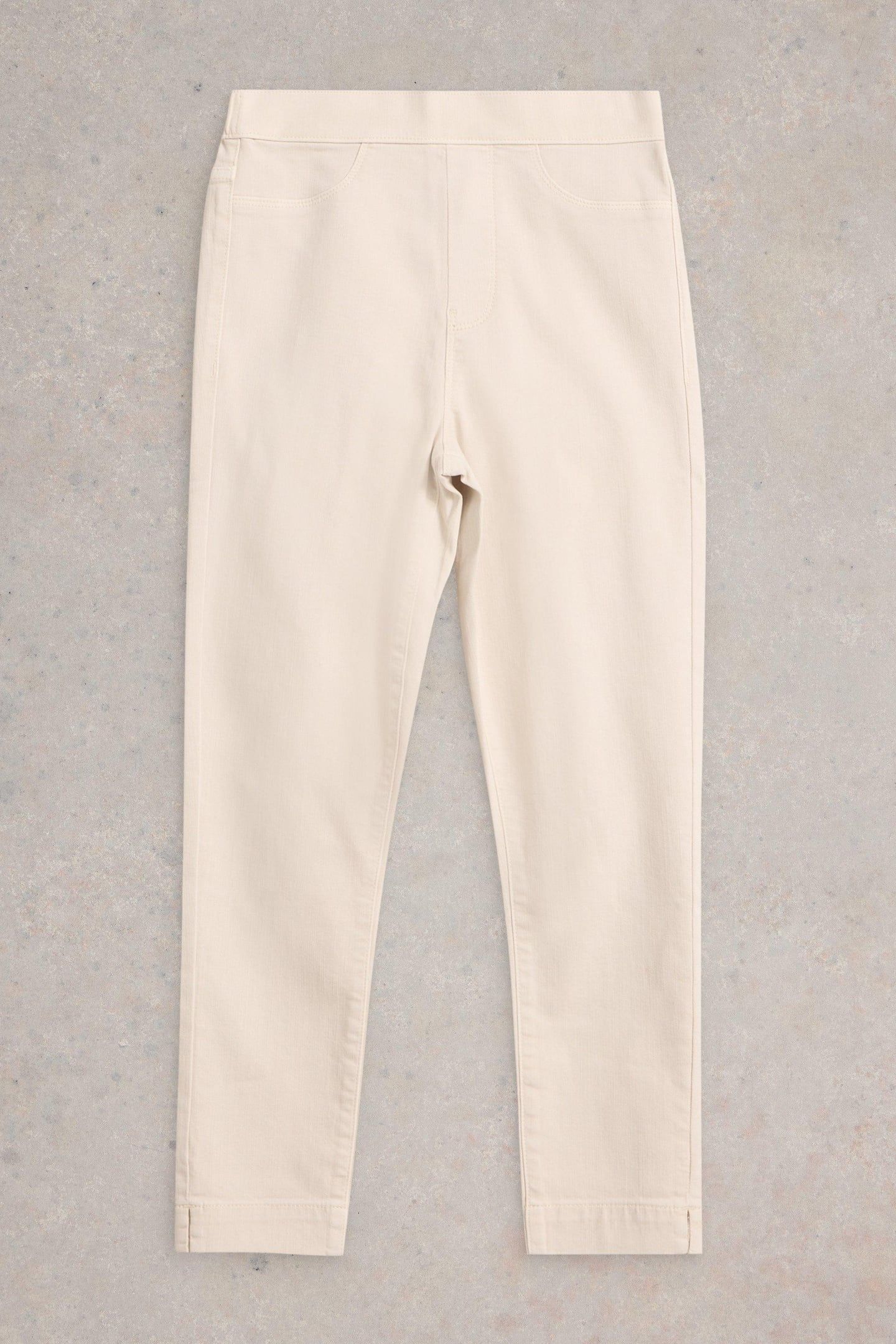 JANEY CROP JEGGING NATURAL WHITE 4