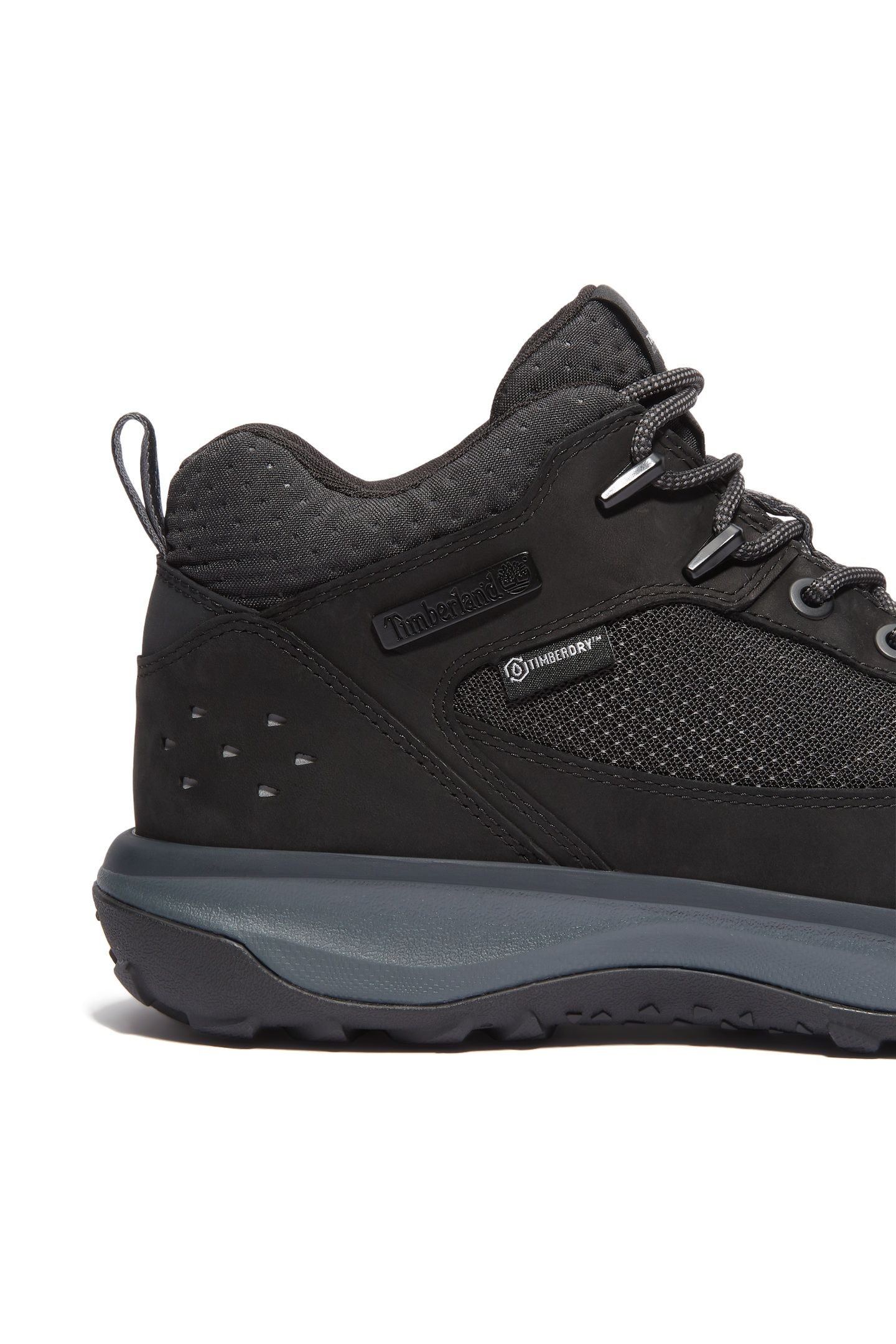 TIMBERCUSH MOTION 7 MID LACE UP WATERPROOF SNEAKER BLACK NUB 9