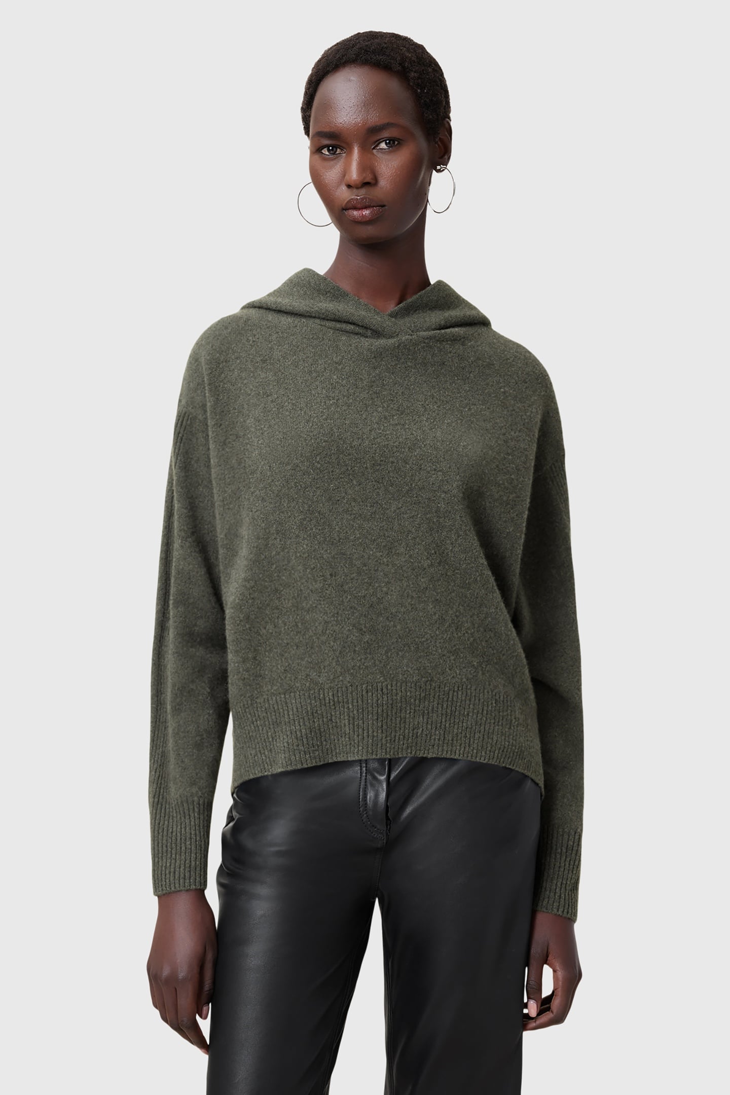 IRINA HOODY KHAKI GREEN 2