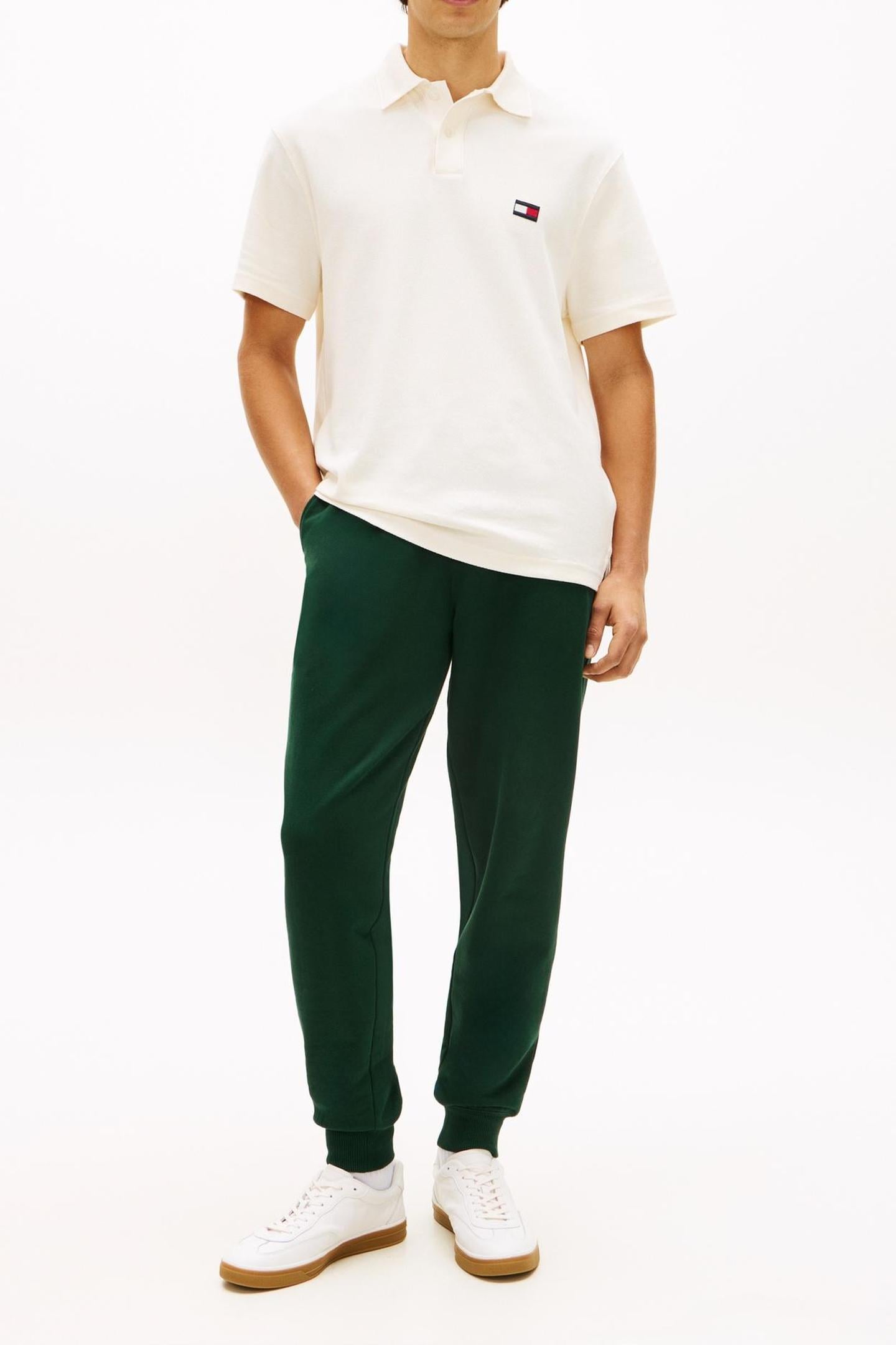 ESSENTIAL TERRY SWEATER NOCTURNAL GREEN 1