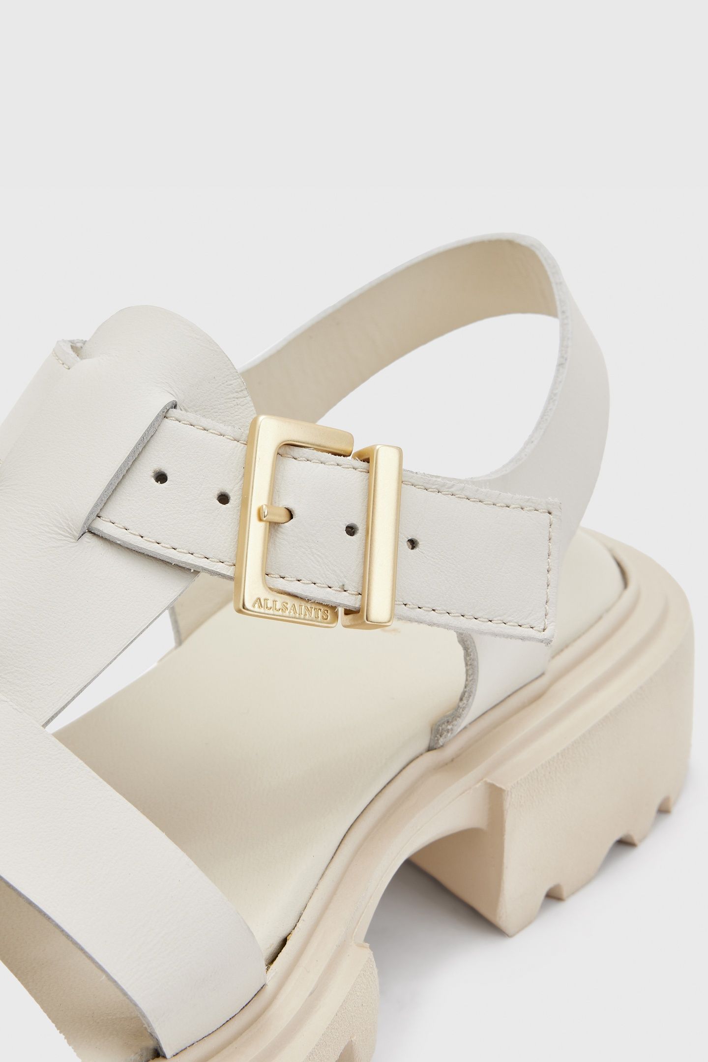 NESSIE SANDAL STONE WHITE 6