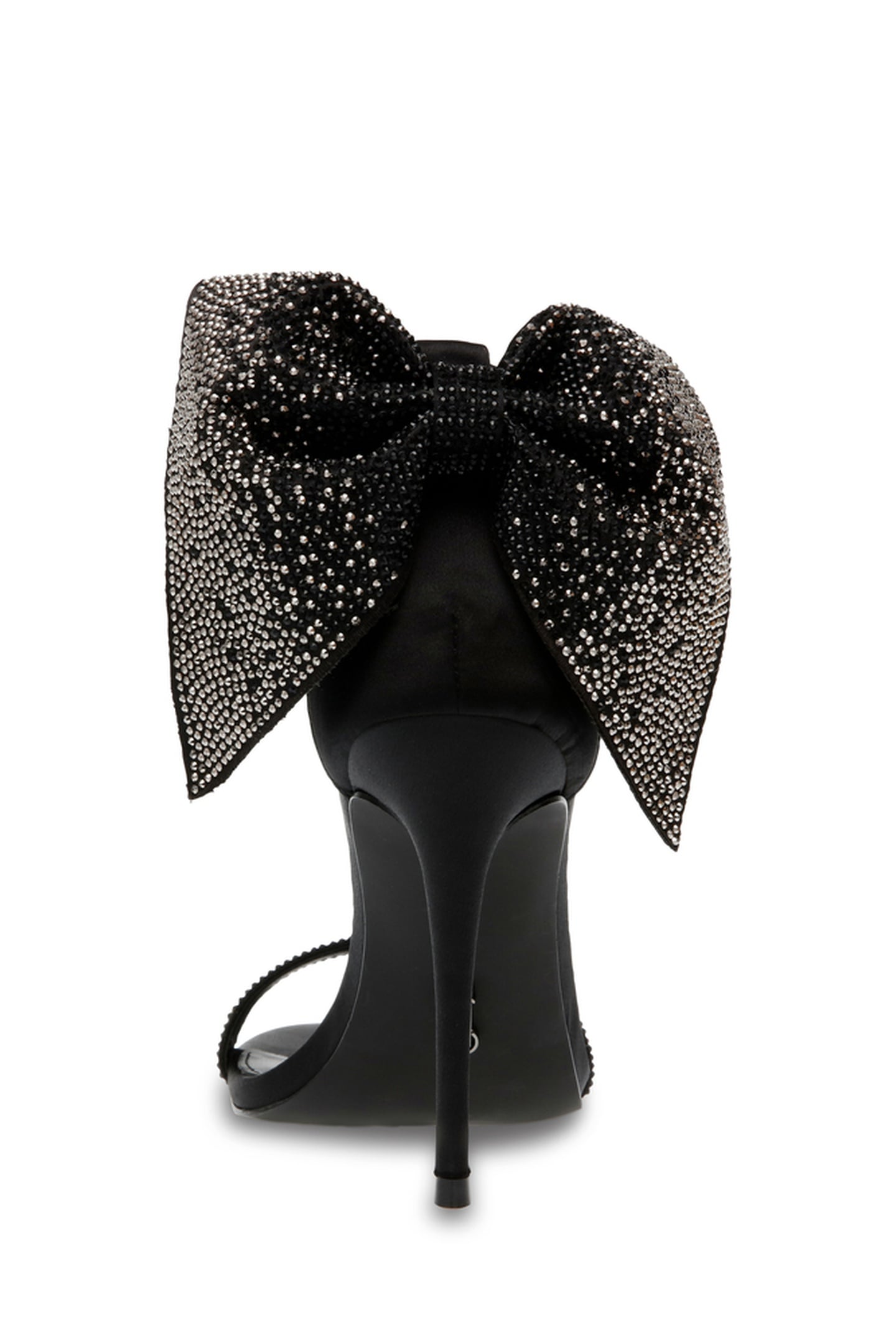 BELLAROSA SANDALS BLACK SATIN 4