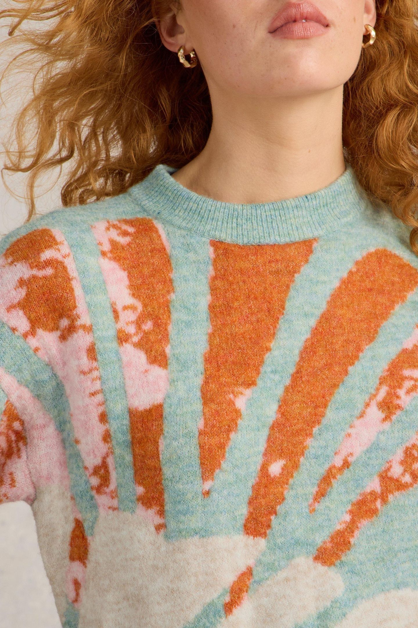LOUISA JUMPER GREEN MULTI 4