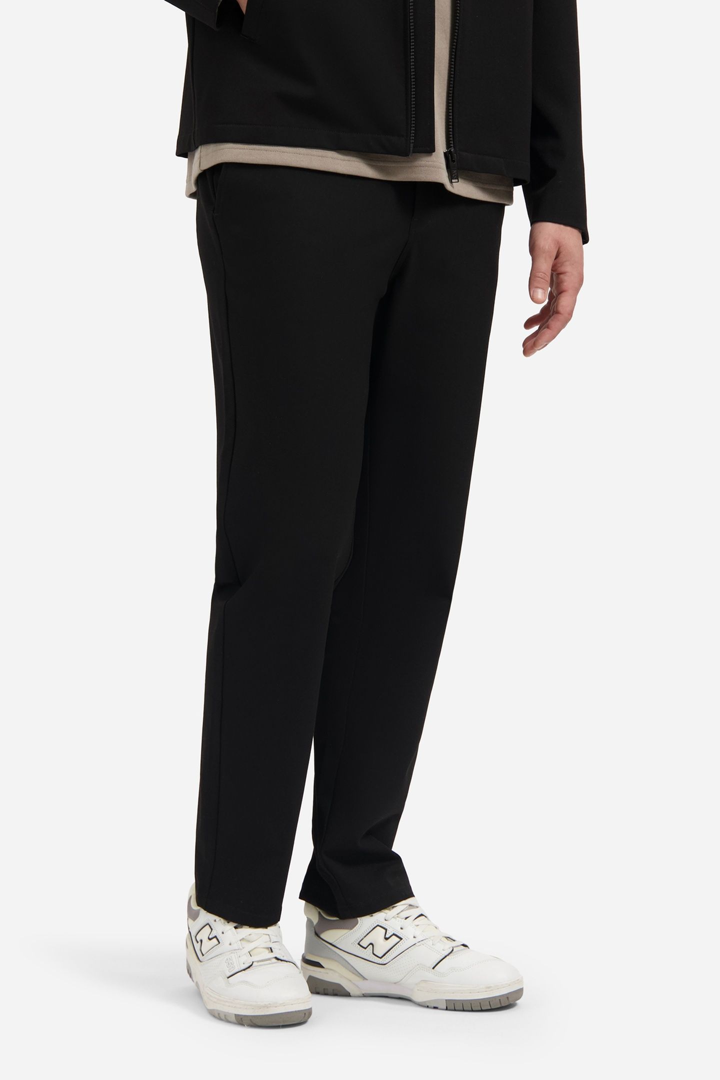 PANTS CHINO STRETCH BLACK 1