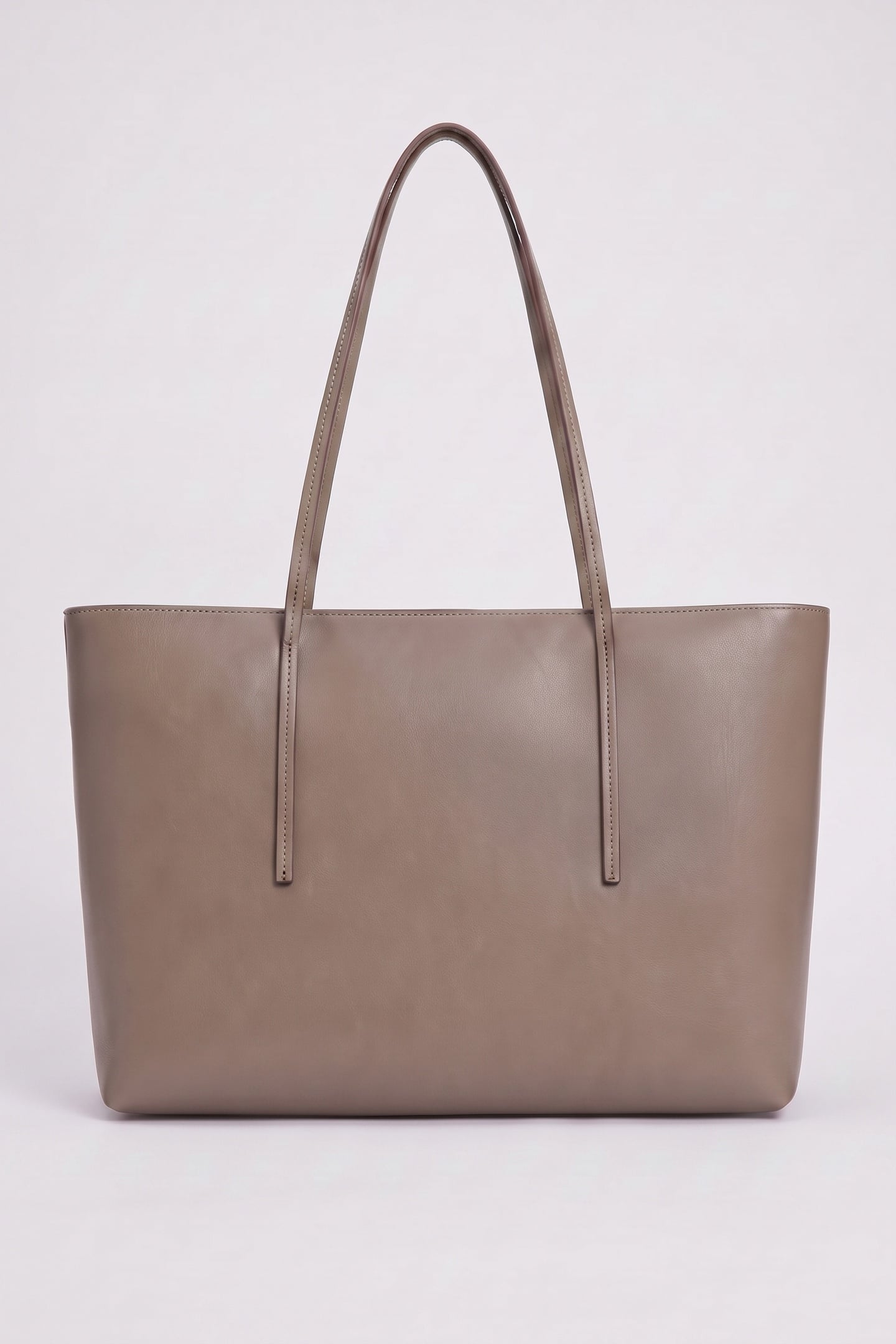 FOIL LOGO TOTE W/POUCH DESERT TAUPE 3