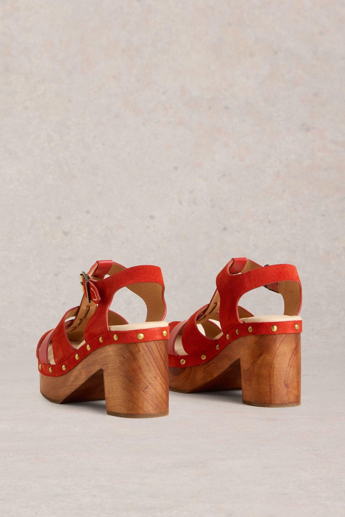 PHOEBE FISHERMAN CLOG RED MULTI 3