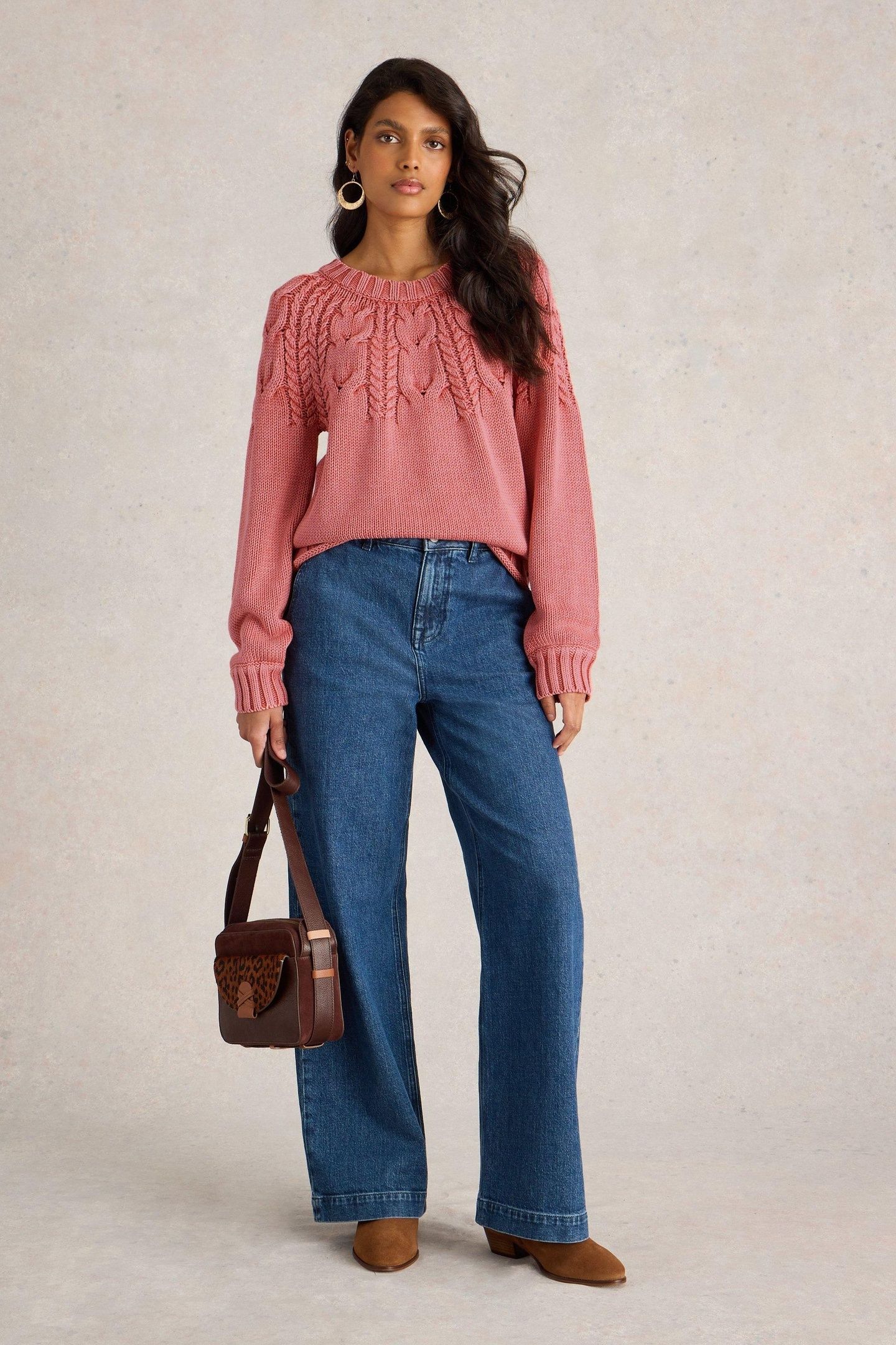 MIA CABLE JUMPER PINK MULTI 2