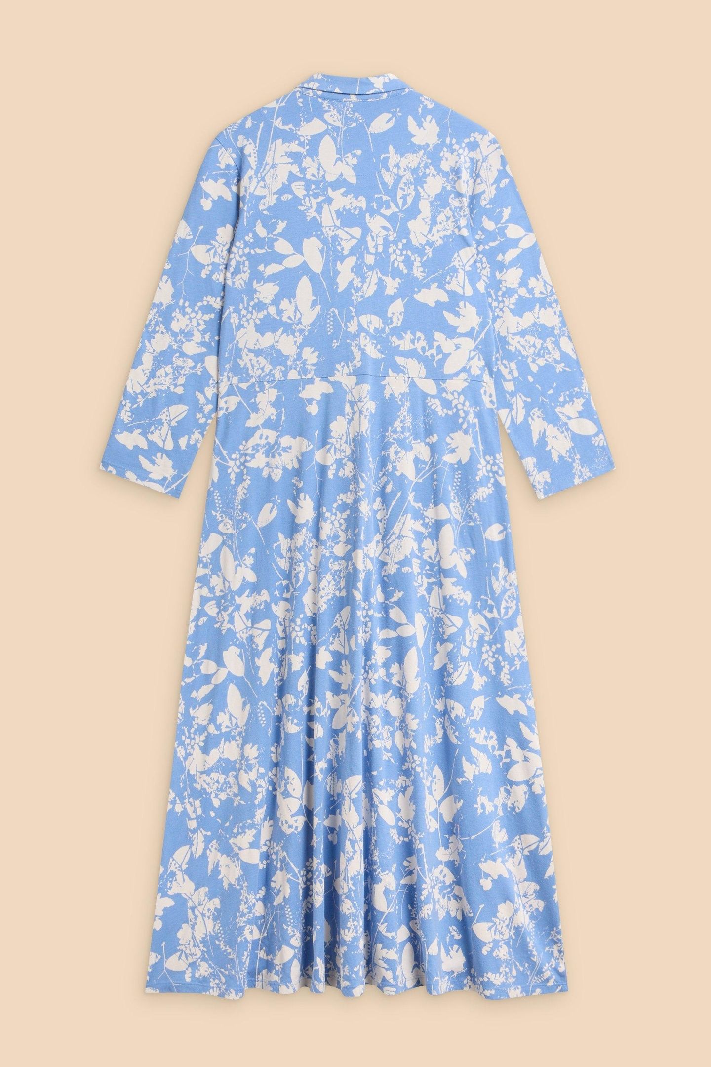 RUA JERSEY DRESS BLUE MULTI 2