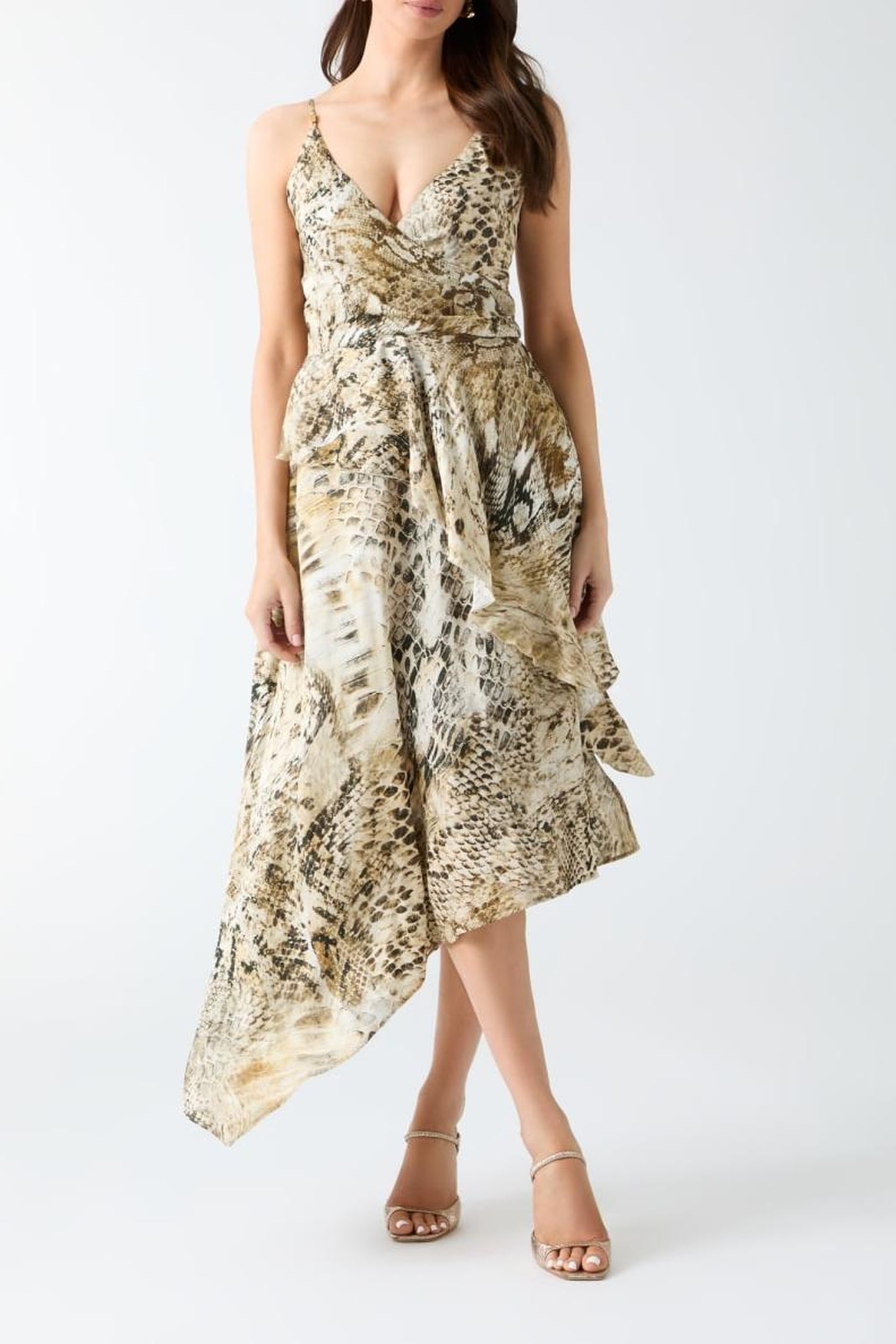 GISELLE ASYMMETRIC S JUMBLE SKIN PRINT 1