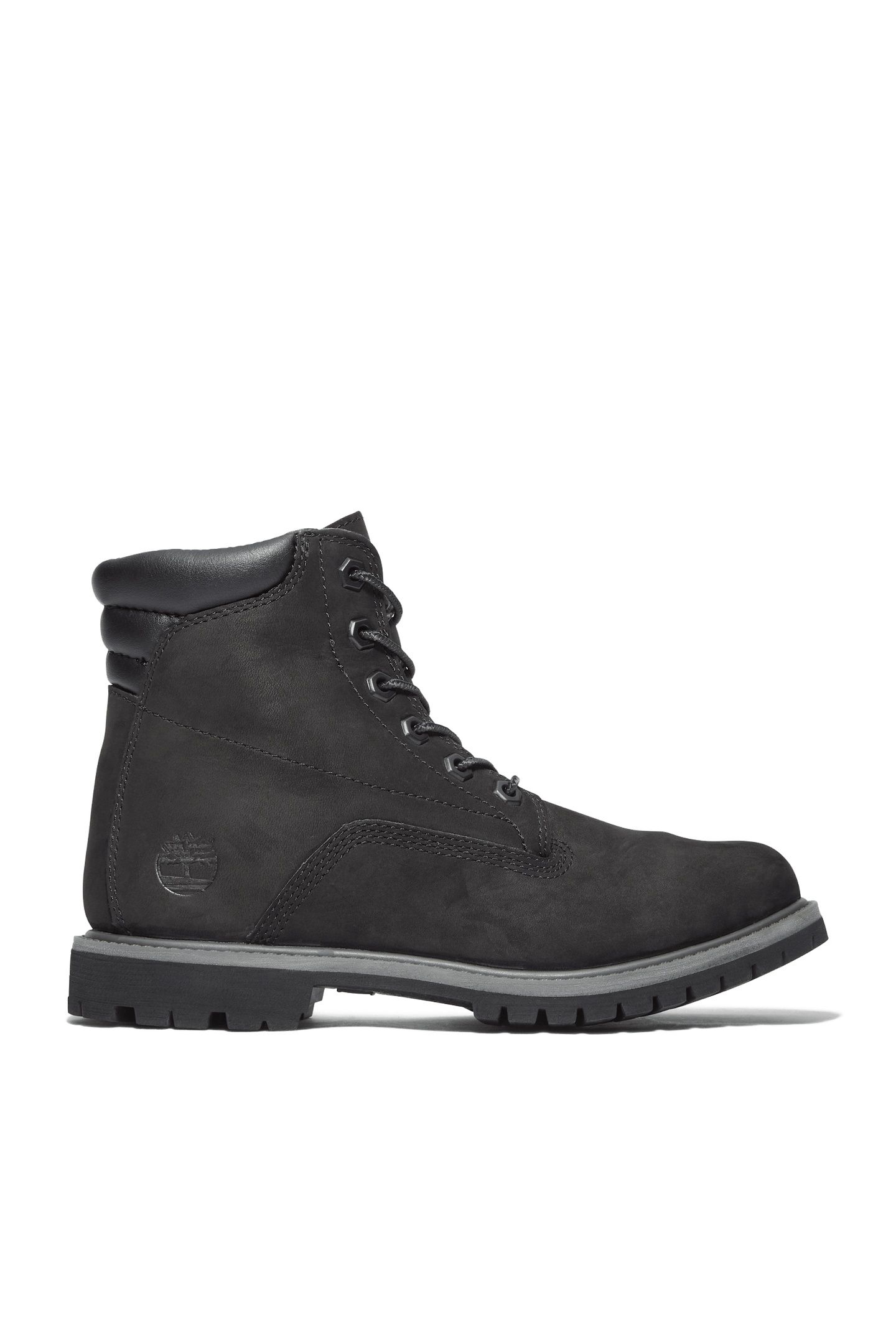 WATERVILLE 6 INCH LACE UP WATERPROOF BOOT BLACK 1