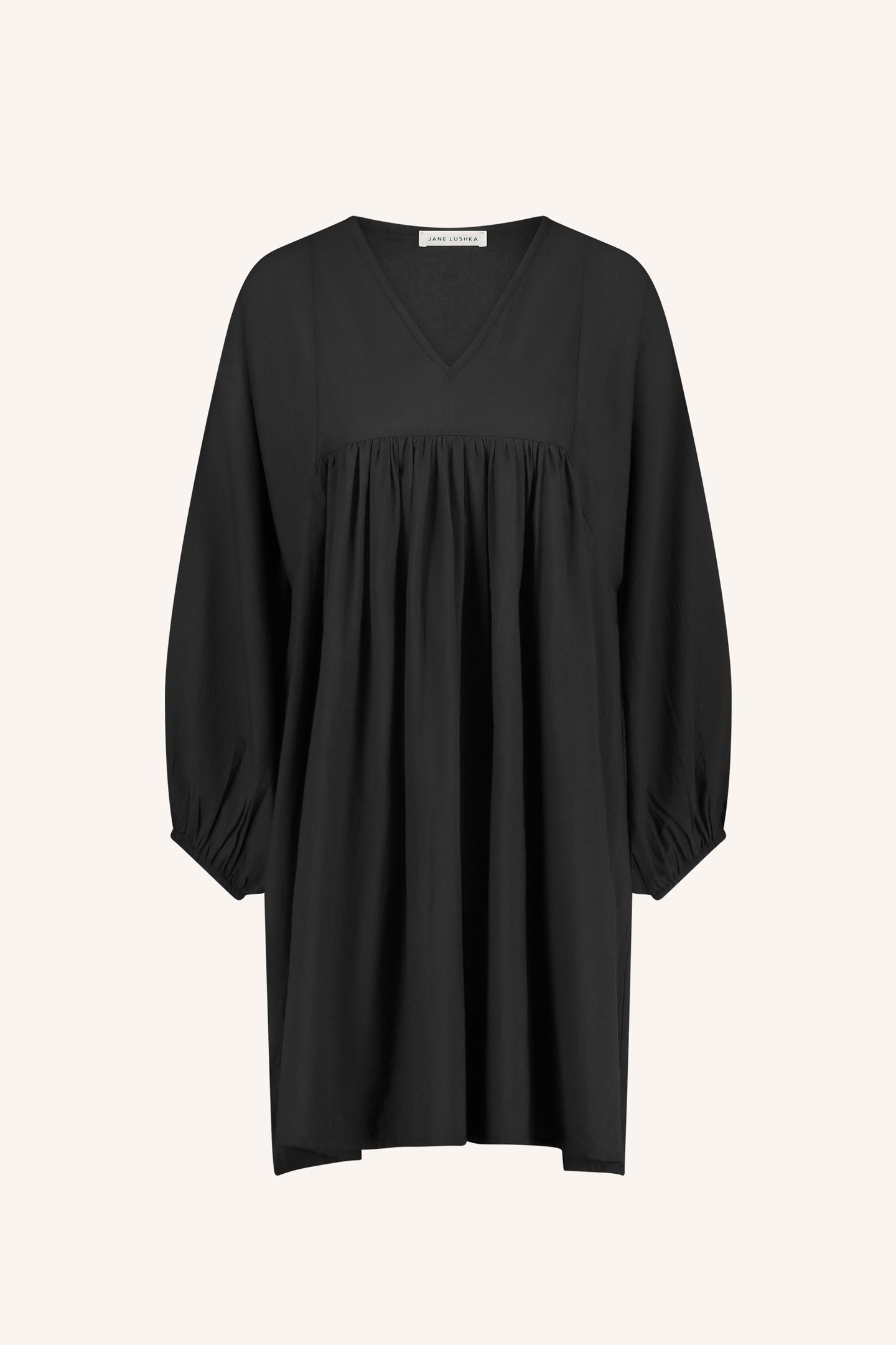 PHILOU CHAMBRIC DRESS JET BLACK 5