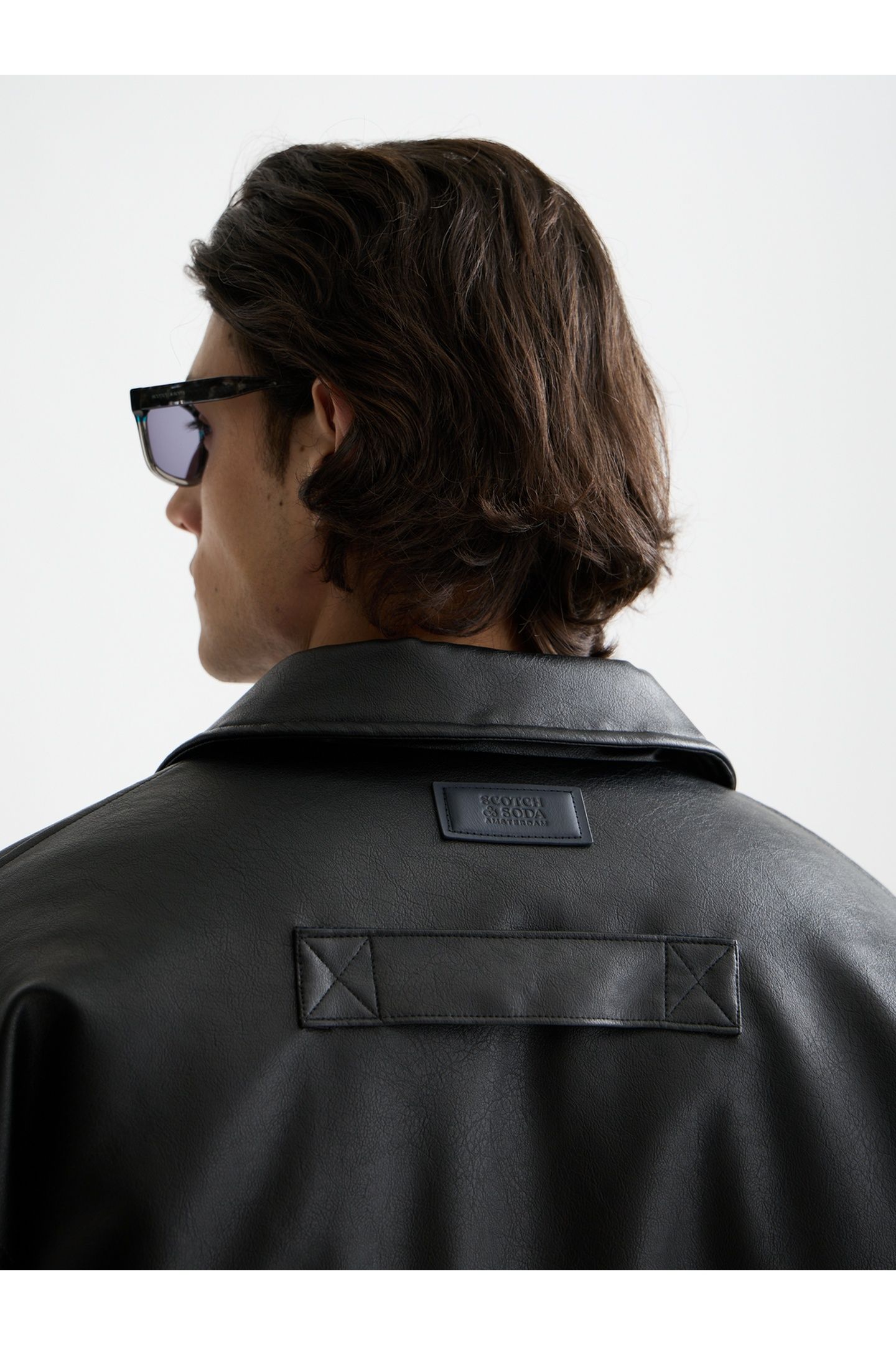 FAUX LEATHER PUFFER METEORITE 9