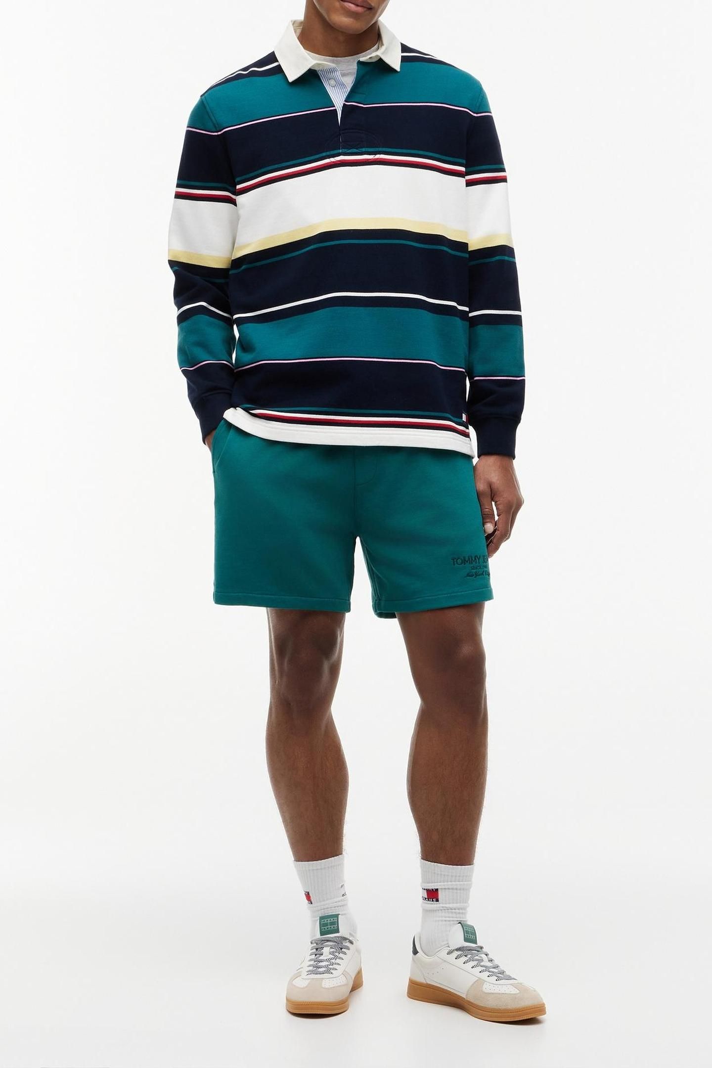 RELAXED STRIPE RUGBY DARK NIGHT NAVY MULTI 1