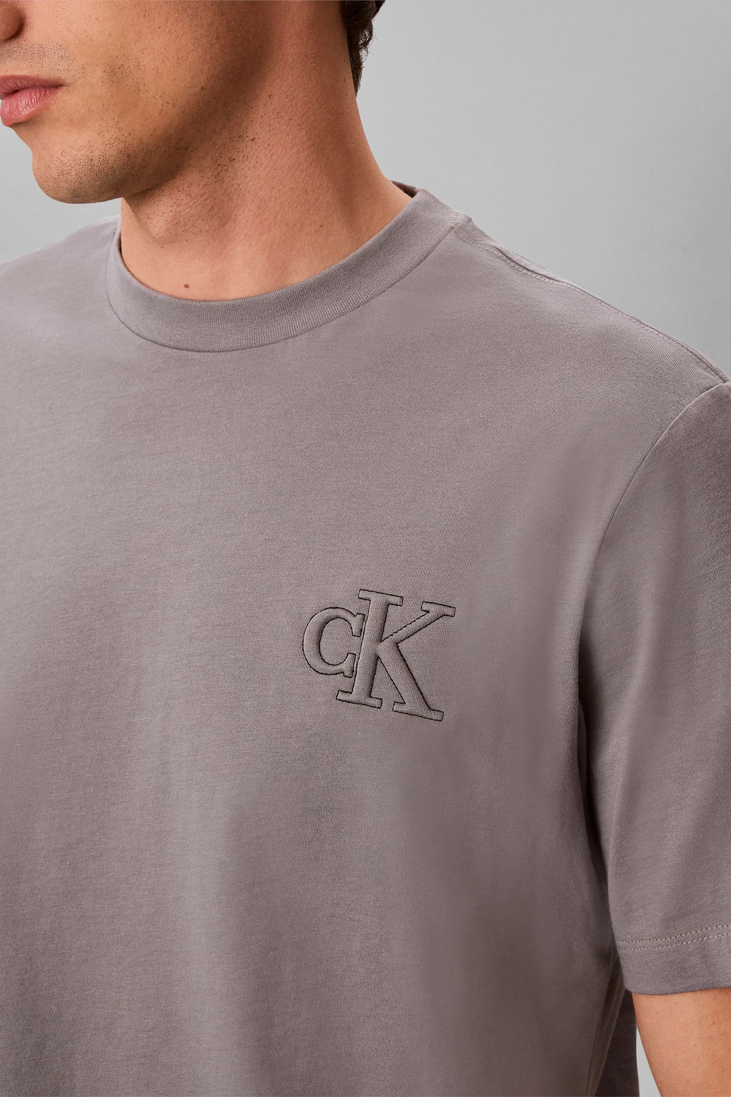 SS 30S JERSEY EASY MONOGRAM TEE CONVOY 6