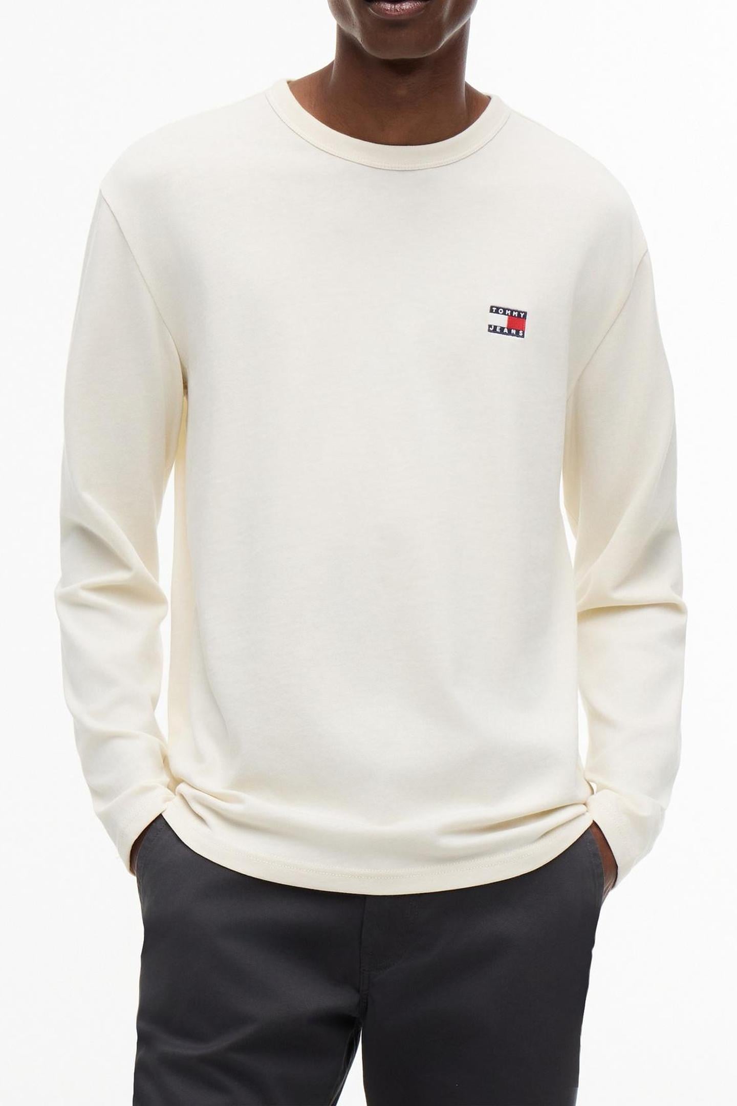REGULAR BADGE TEE LS CALICO 1