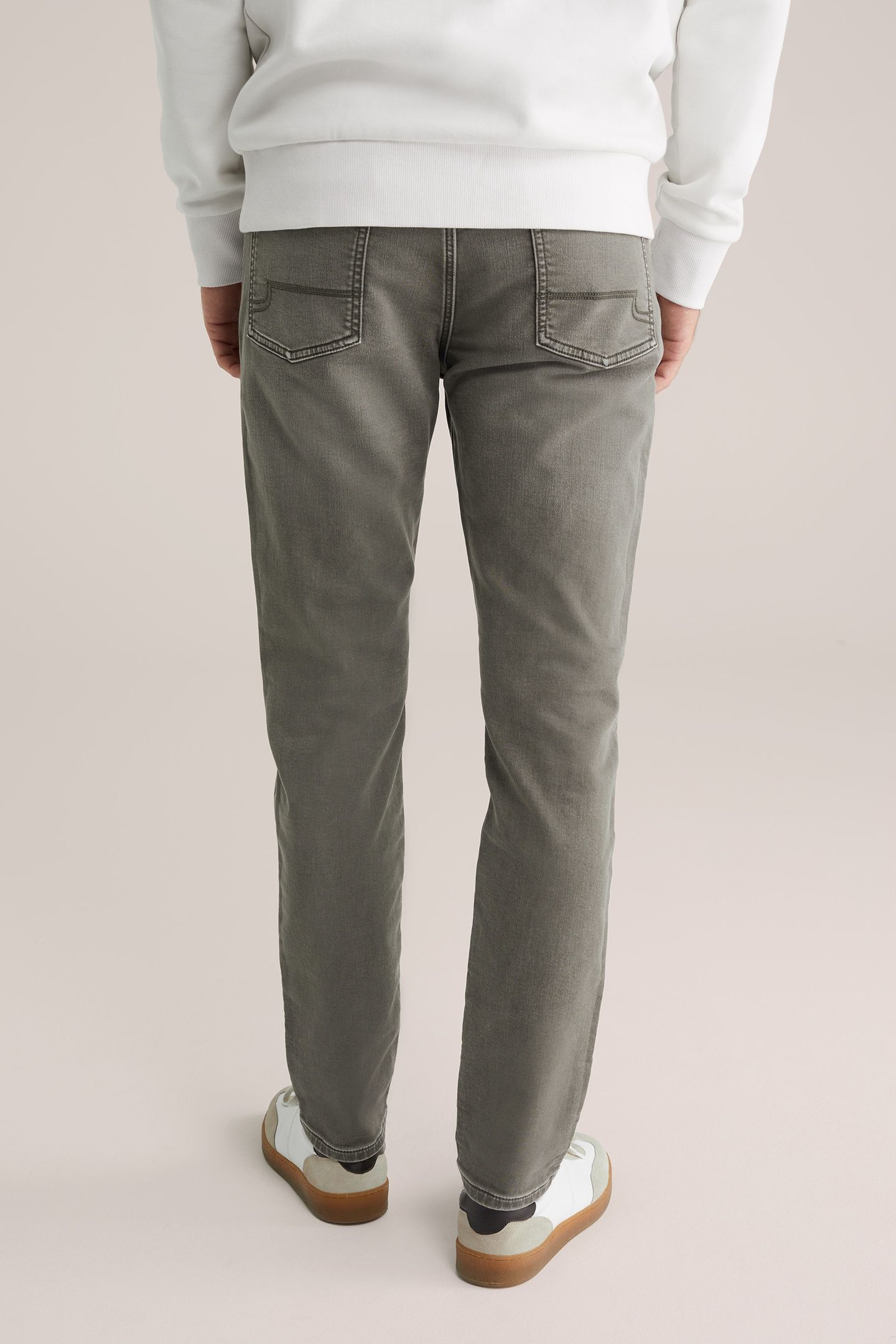 5-POCKET MID WAIST ARMY GREEN 3