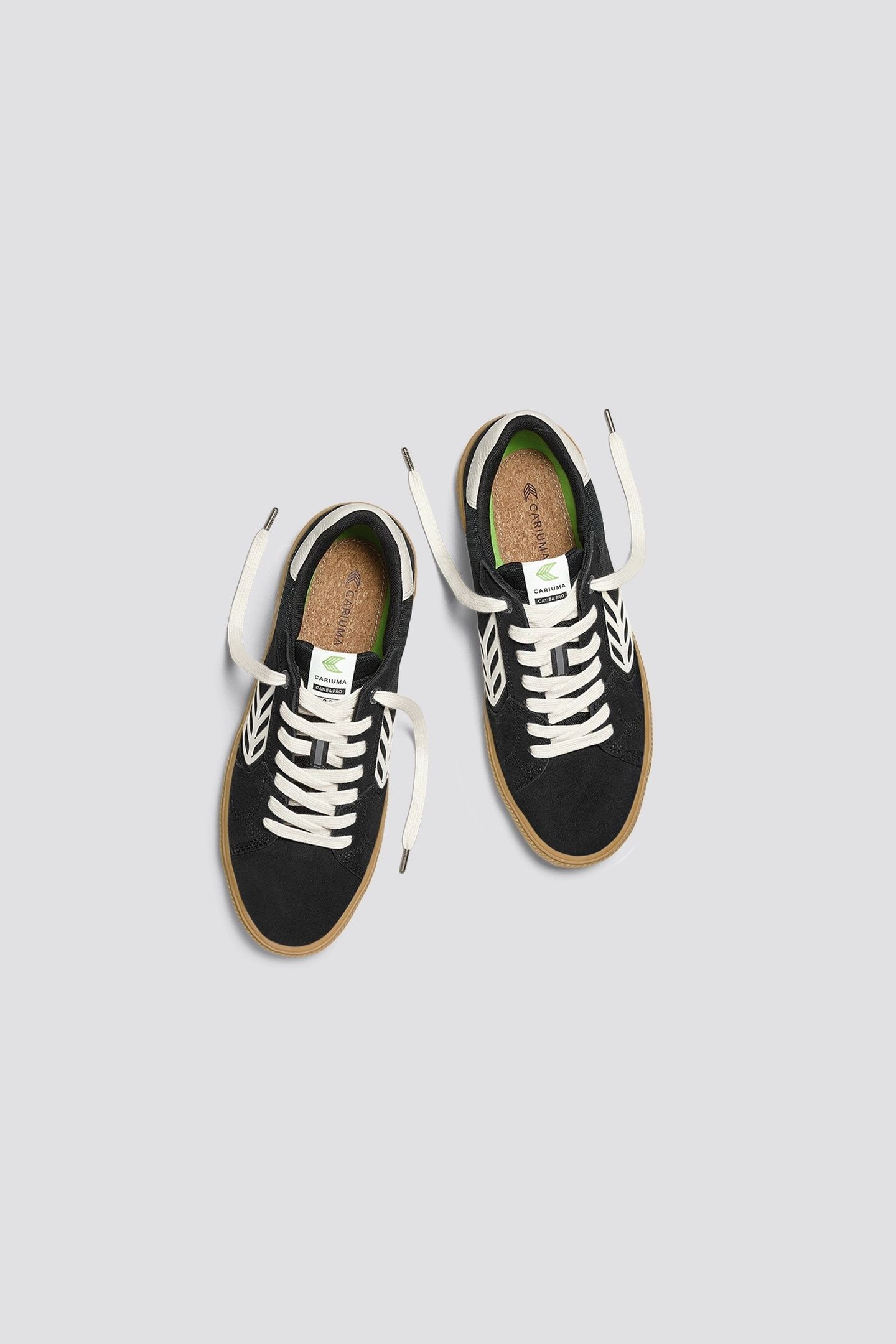 CATIBA PRO 2.0 SUEDE AND CORDURA GUM BLACK IVORY LOGO 5