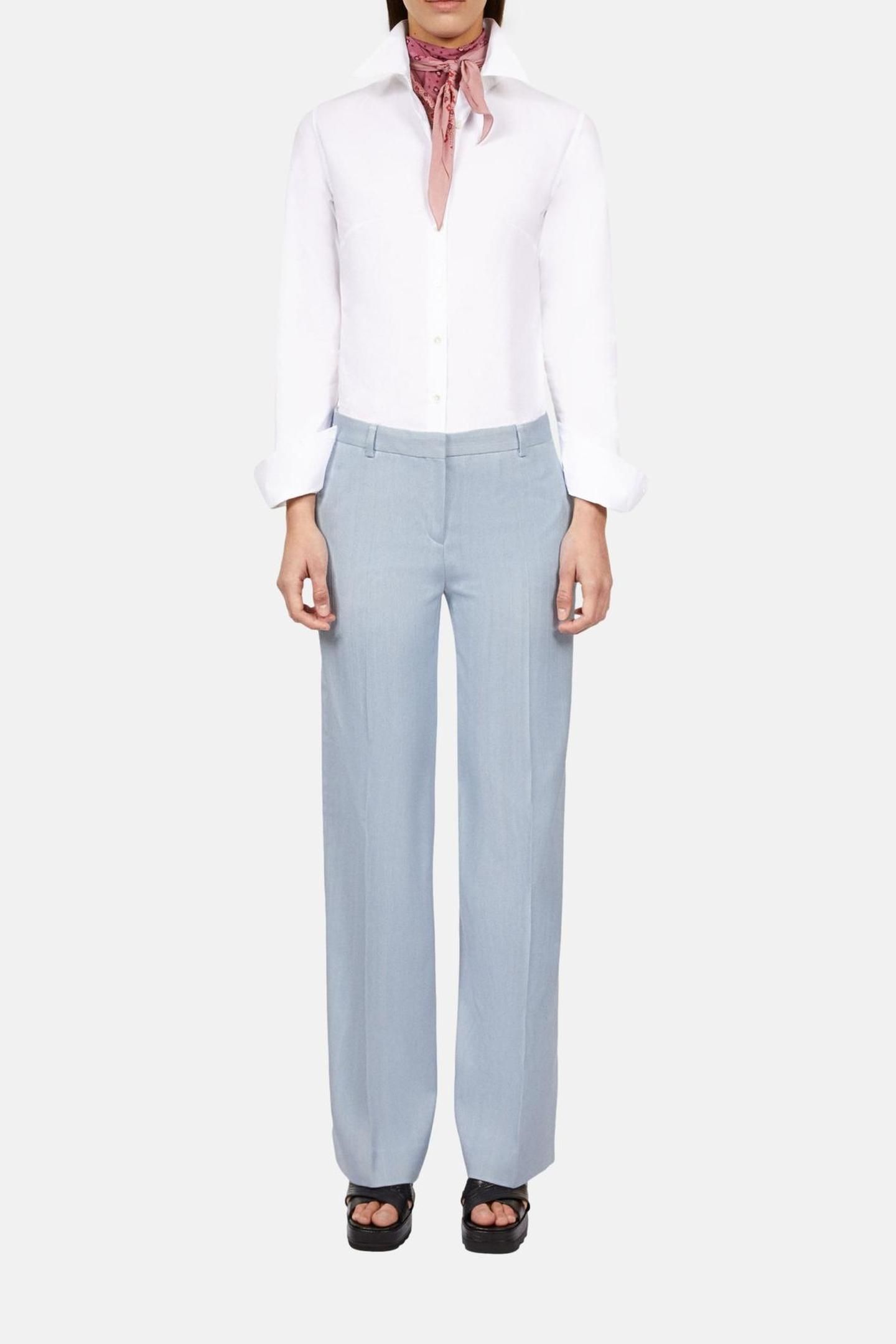 FLARE SUIT PANTS LAVENDER 3