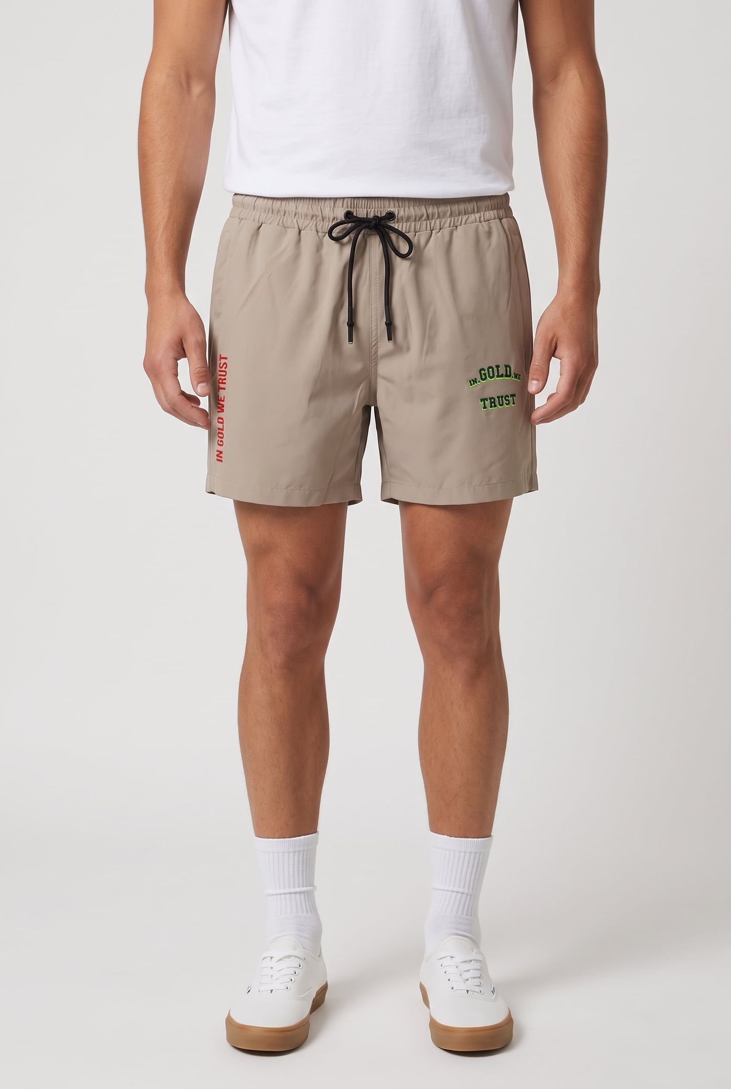 COLORBLOCK SWIMSHORT PURE CASHMERE 1