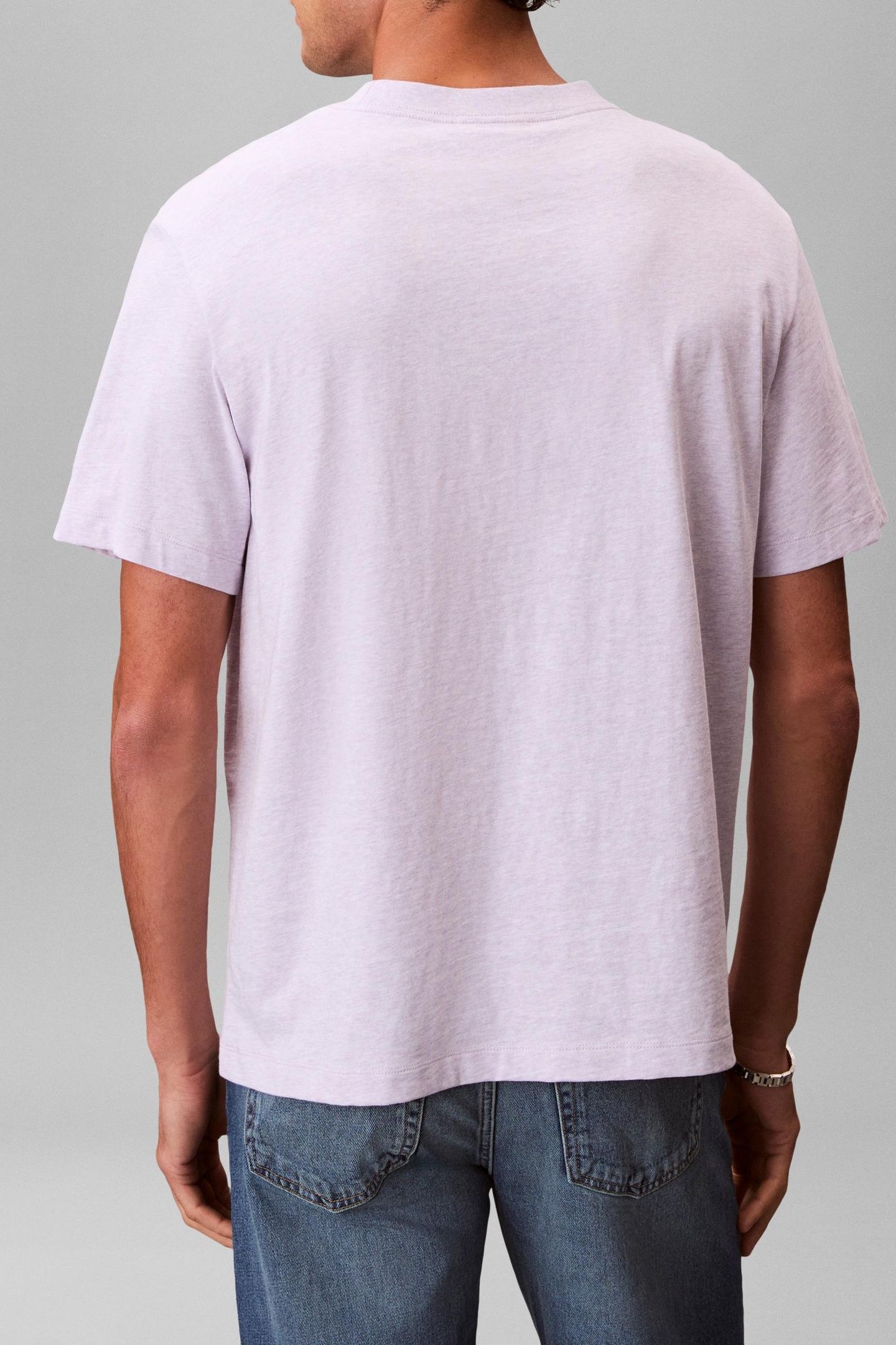 HERO MONOLOGO T-SHIRT ISLAND LILAC HEATHER B1047 2