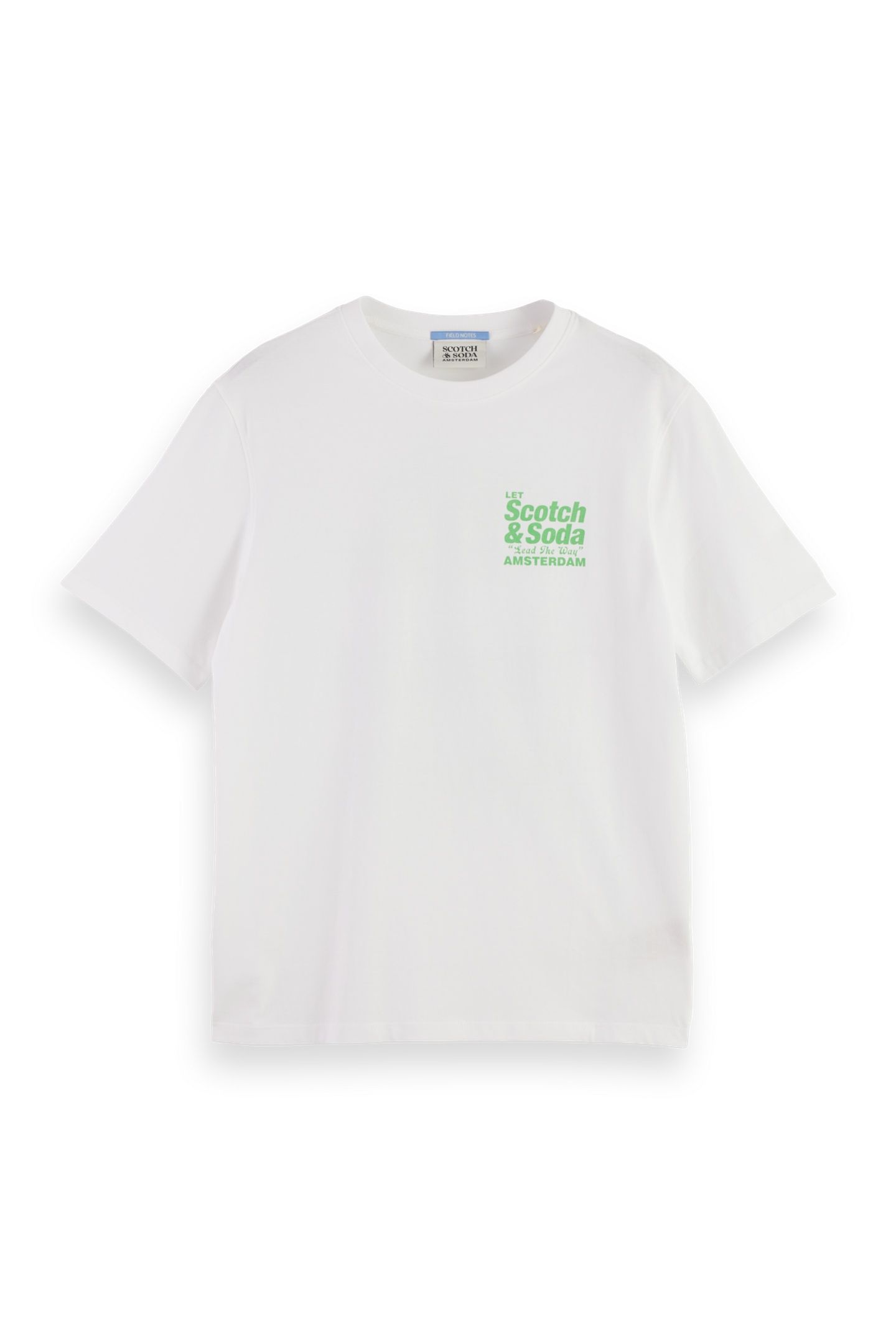 REGULAR FIT FRONT + BACK AW T-SHIRT BRIGHT WHITE 4