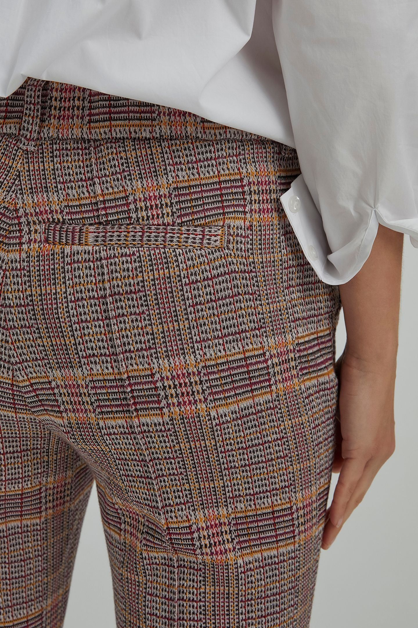 TAO PANTS MULTI COLOUR DARK CHECK 4