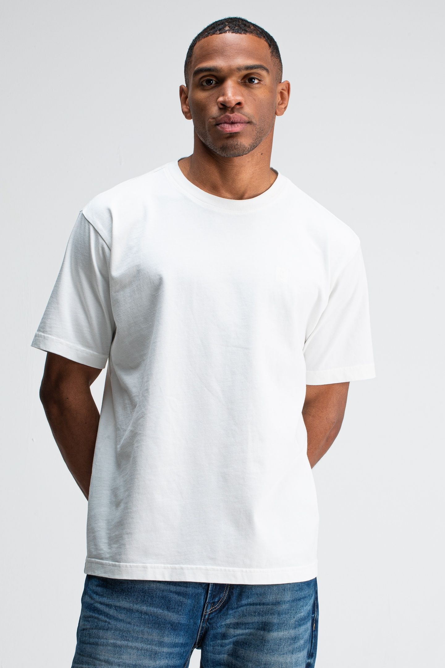 ARMY LOOSE TEE OFF WHITE 1