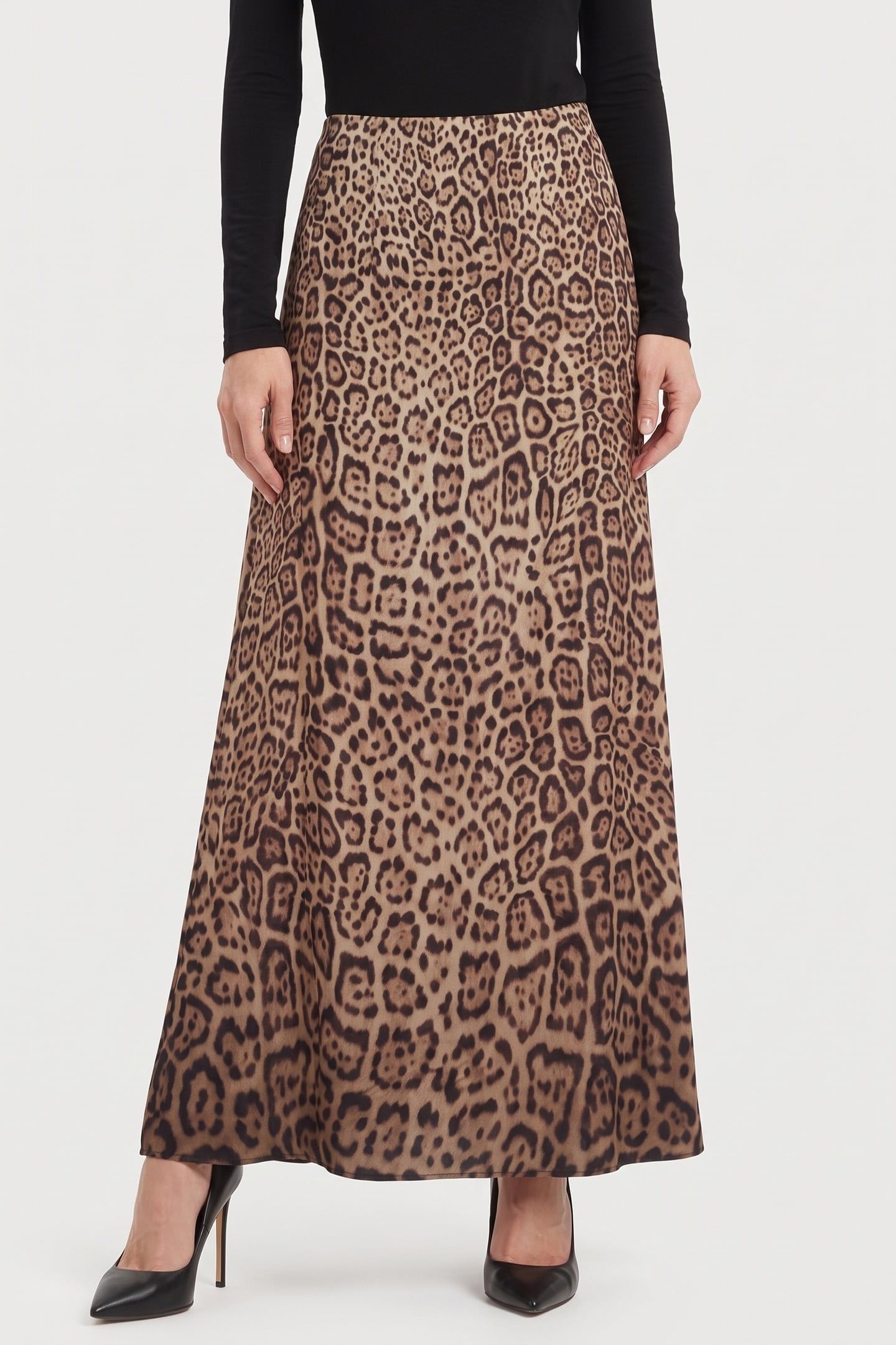 ALANIS MIDI SKIRT CHARMING LEOPARD DEG 1