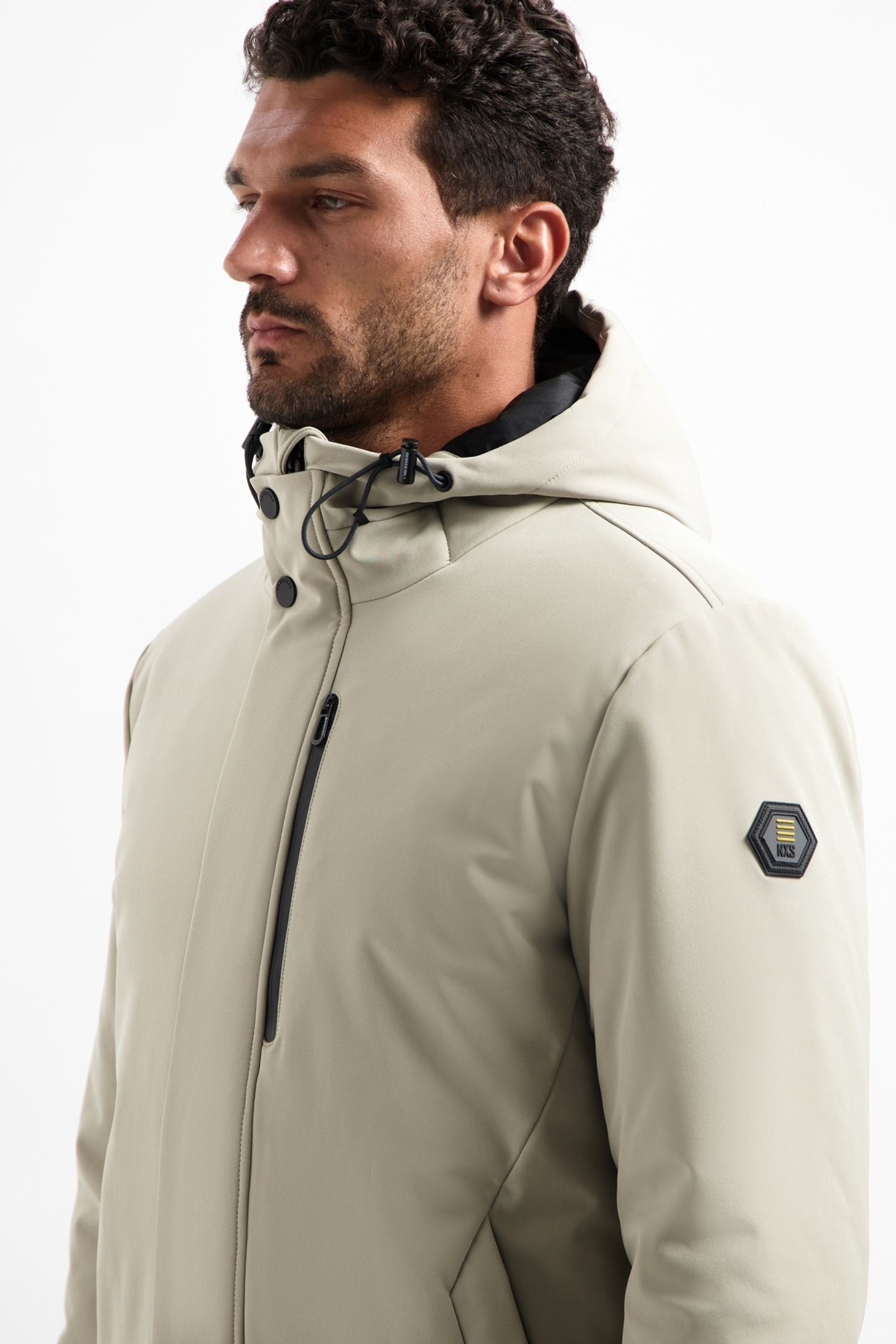 JACKET LONG SOFT SHELL STONE 6