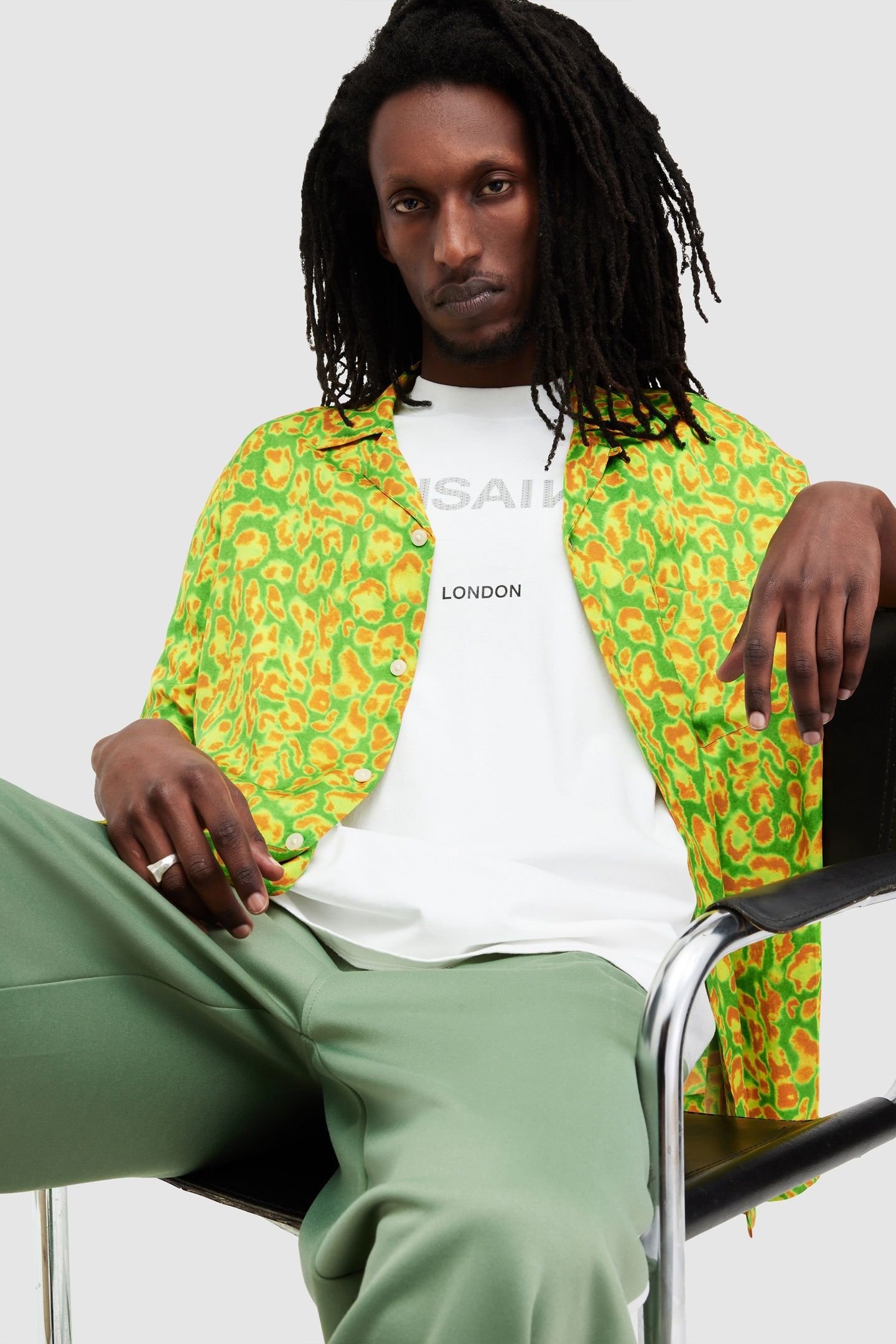 LEOPAZ SS SHIRT LIZARD GREEN 6