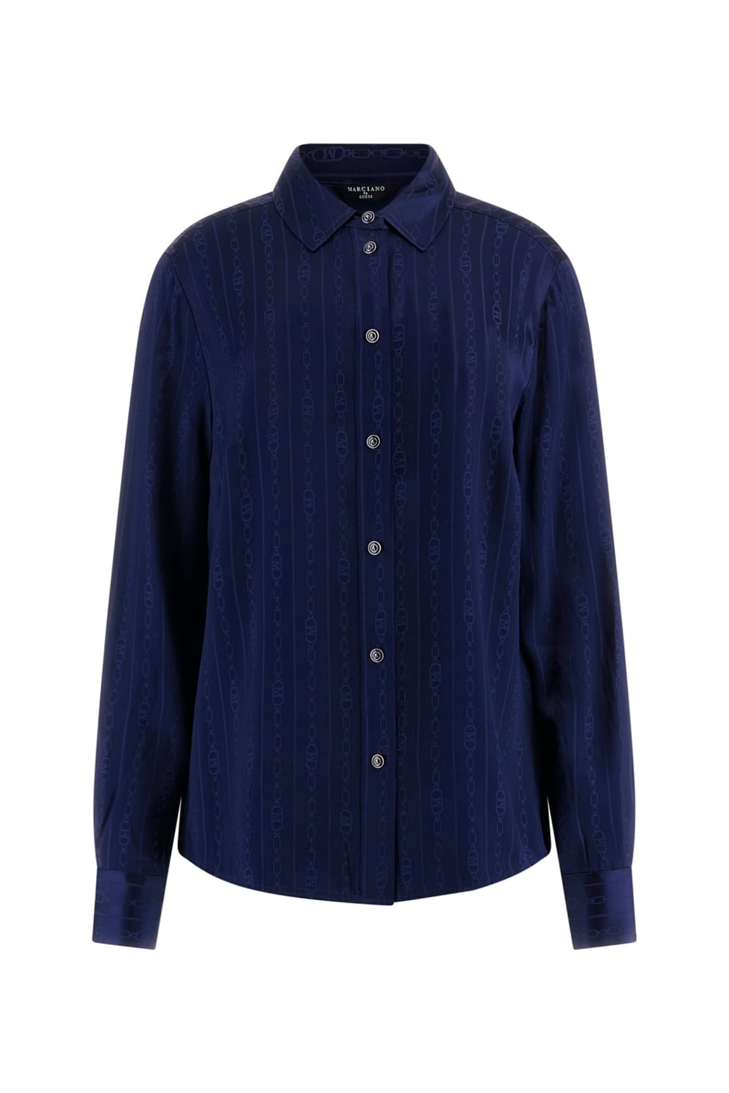 MELISSA SHIRT NAVY MONOGRAM JACQAU 6