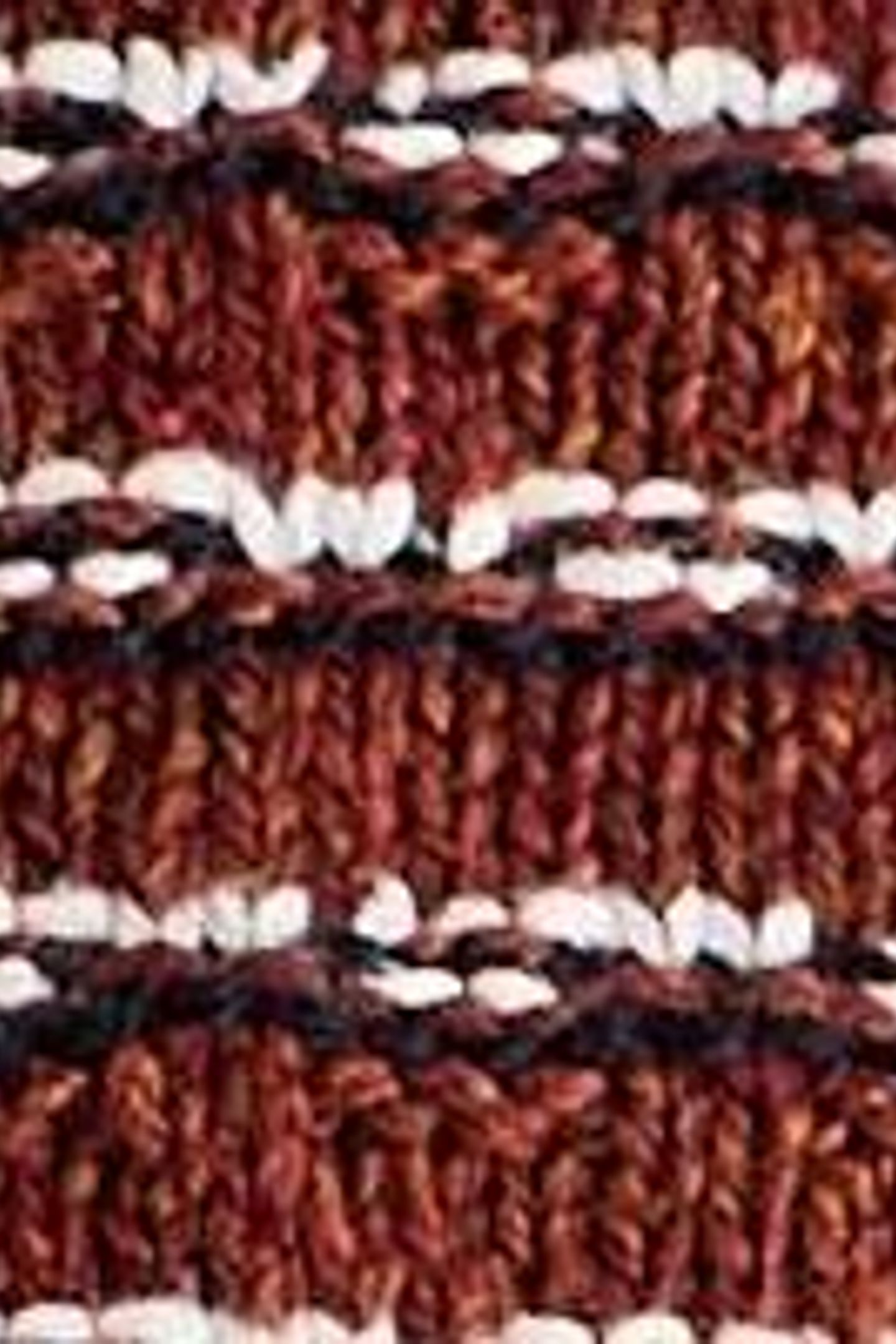 TEXTURED STRIPE FUNNEL RED MULTI 5