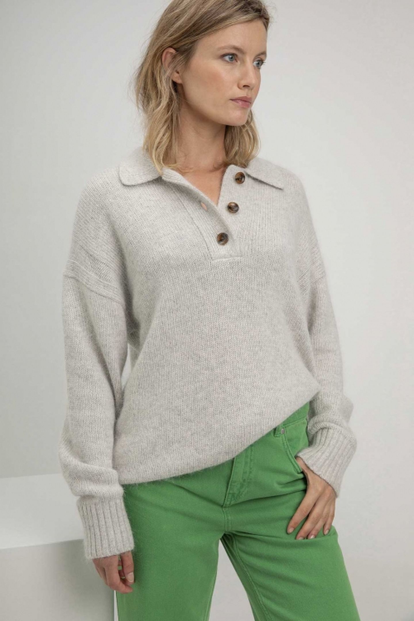 SASCHA SWEATER LIGHT GREY 3