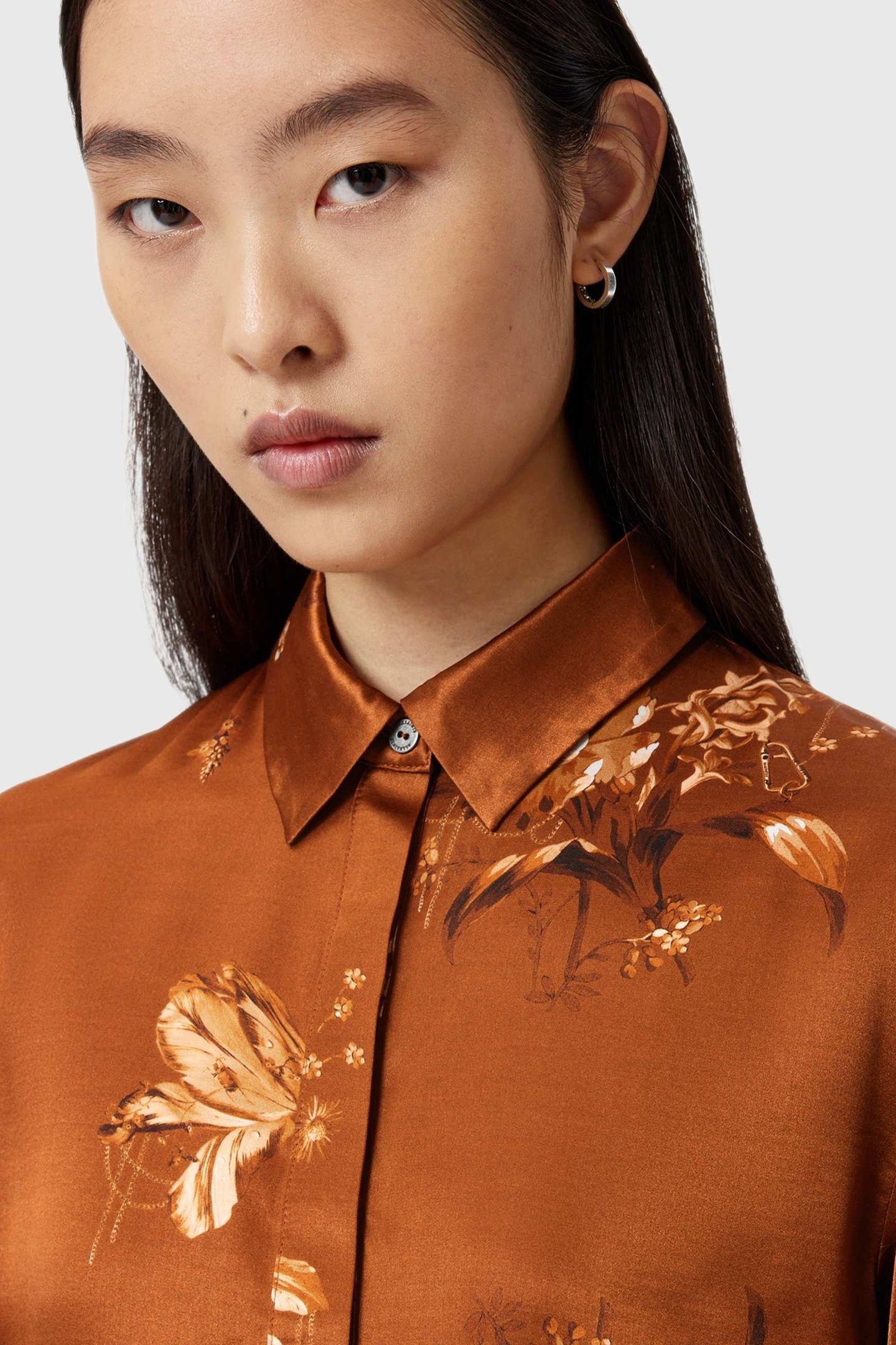 VENNA SHIRT ANIA RUST BROWN 7