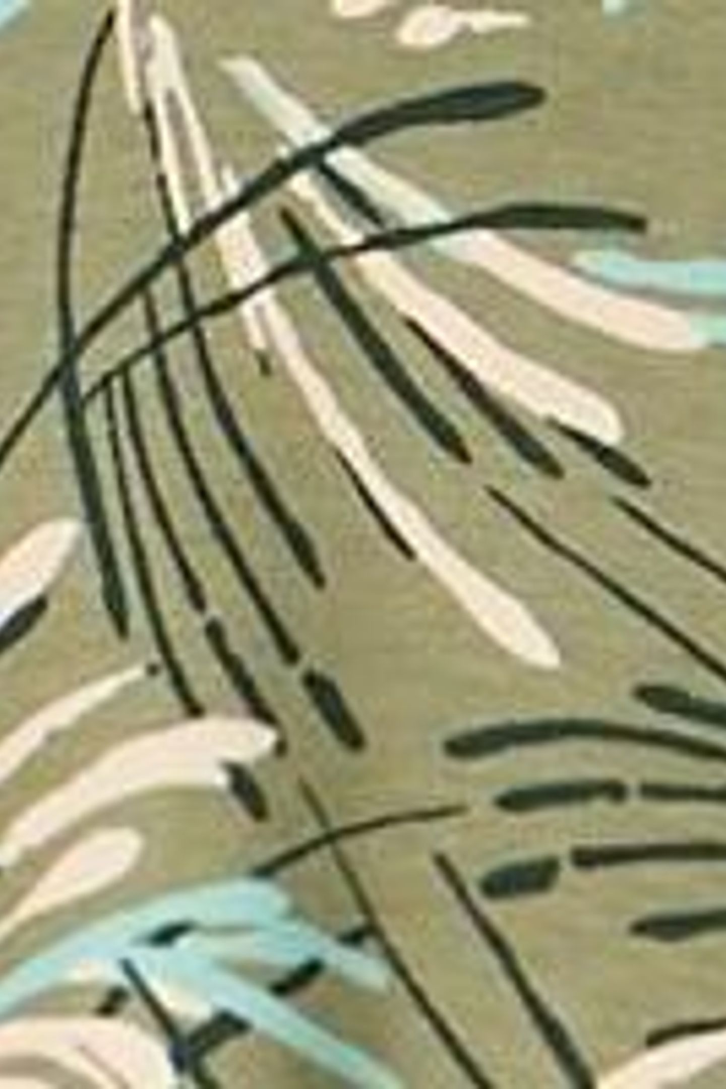 LEAH JERSEY DRESS GREEN PRINT 5