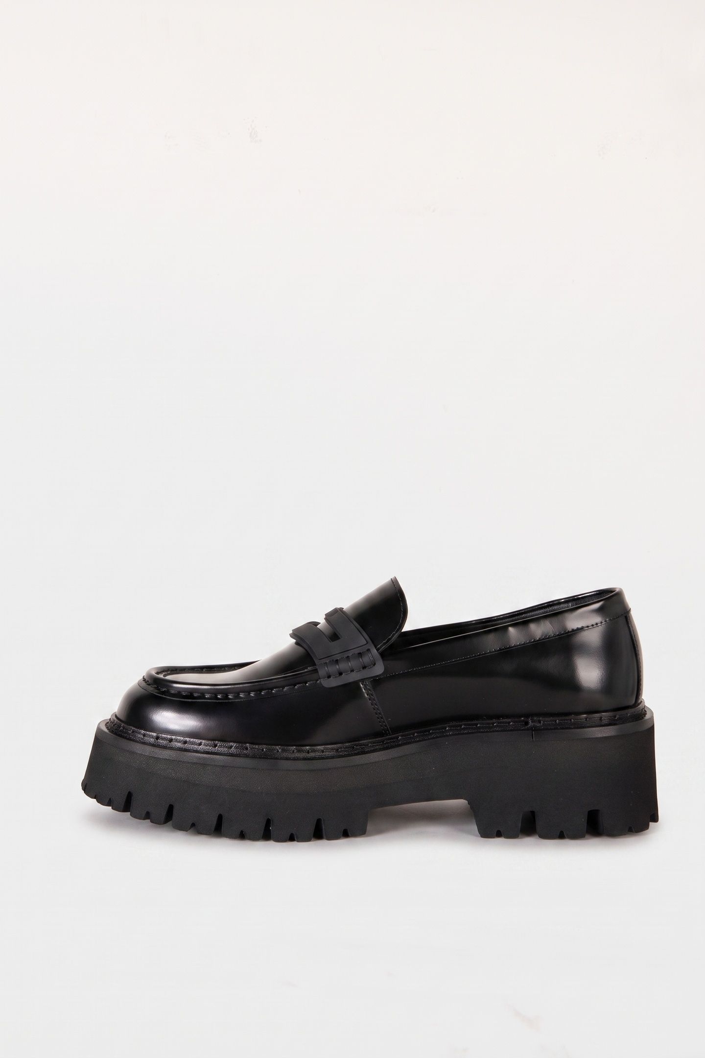 CALFSKIN LOAFER BLACK 2