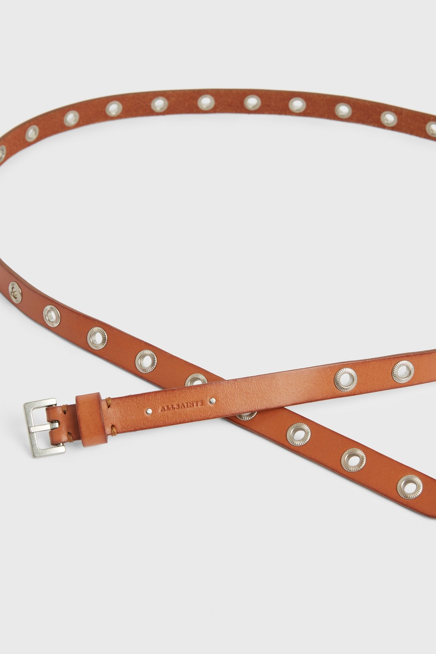 EMILY LEATHER BELT CAMEL 3