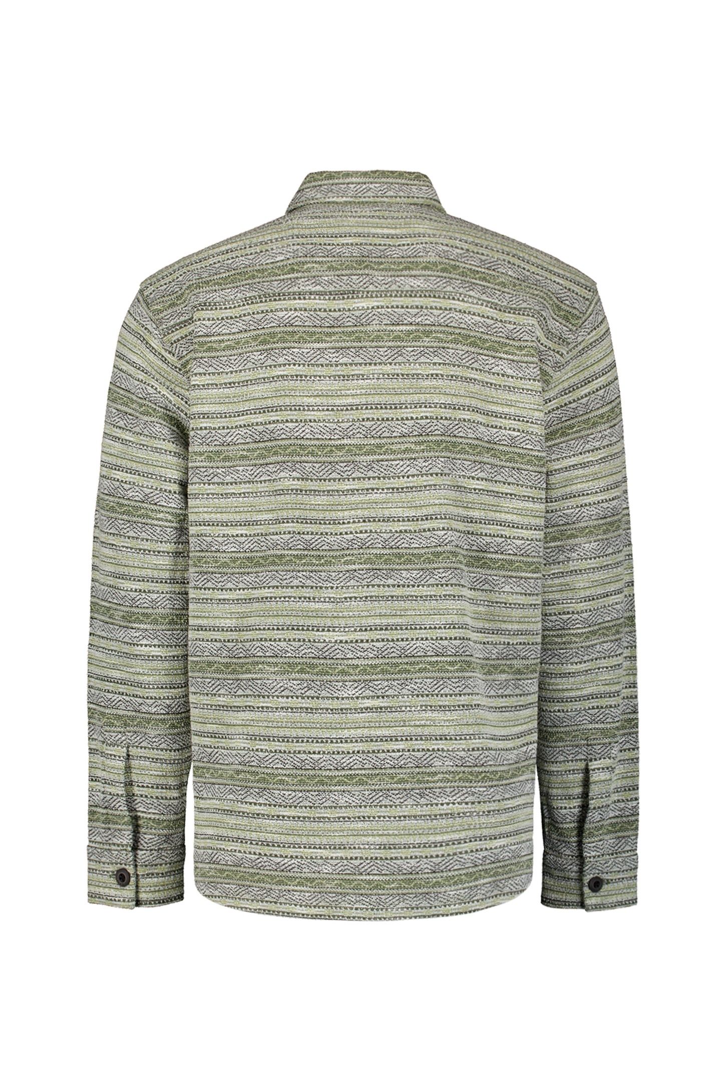 SHIRT JERSEY JACQUARD DARK GREEN 5