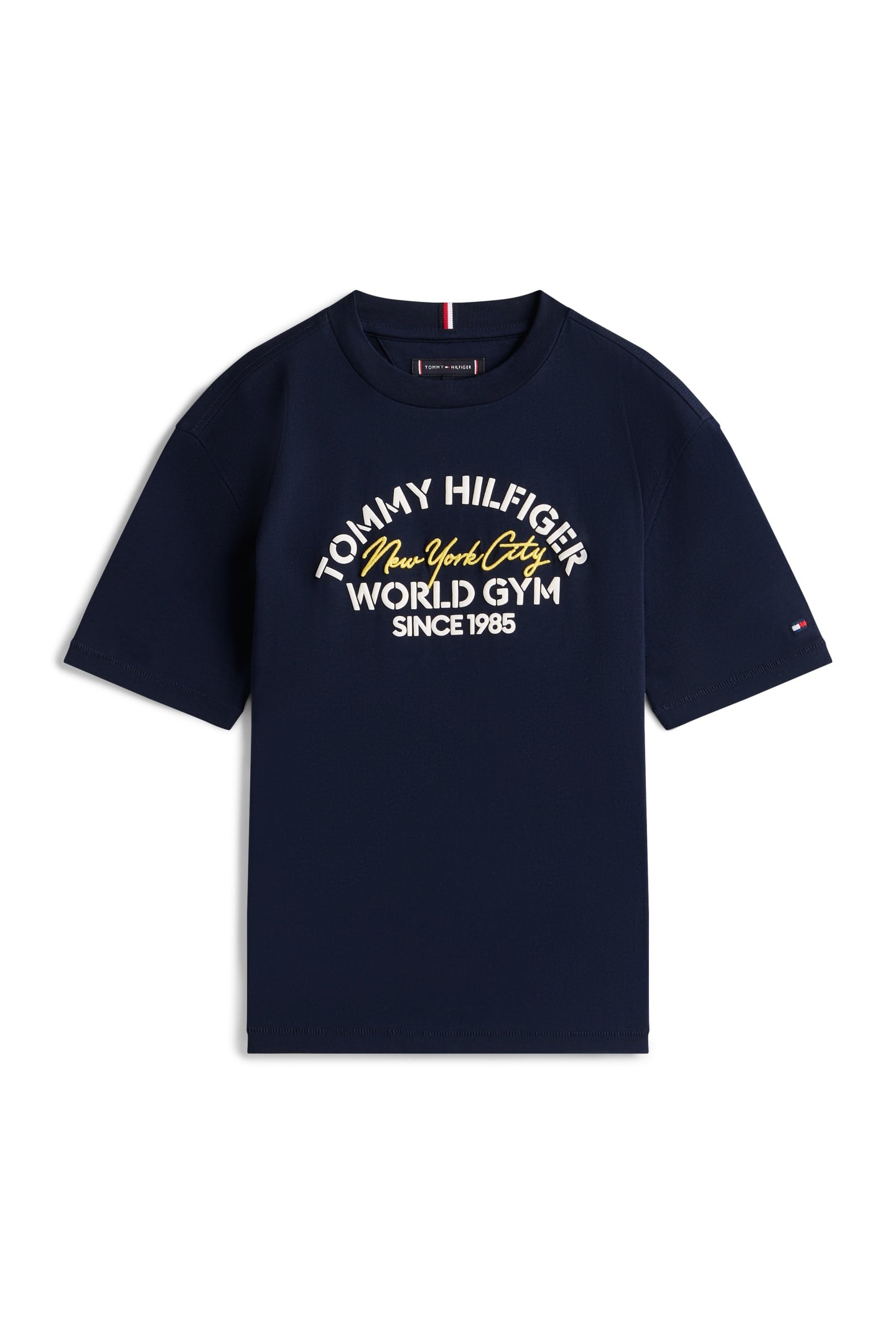 BOYS TOMMY HILFIGER NYC TEE DARK NIGHT NAVY 4