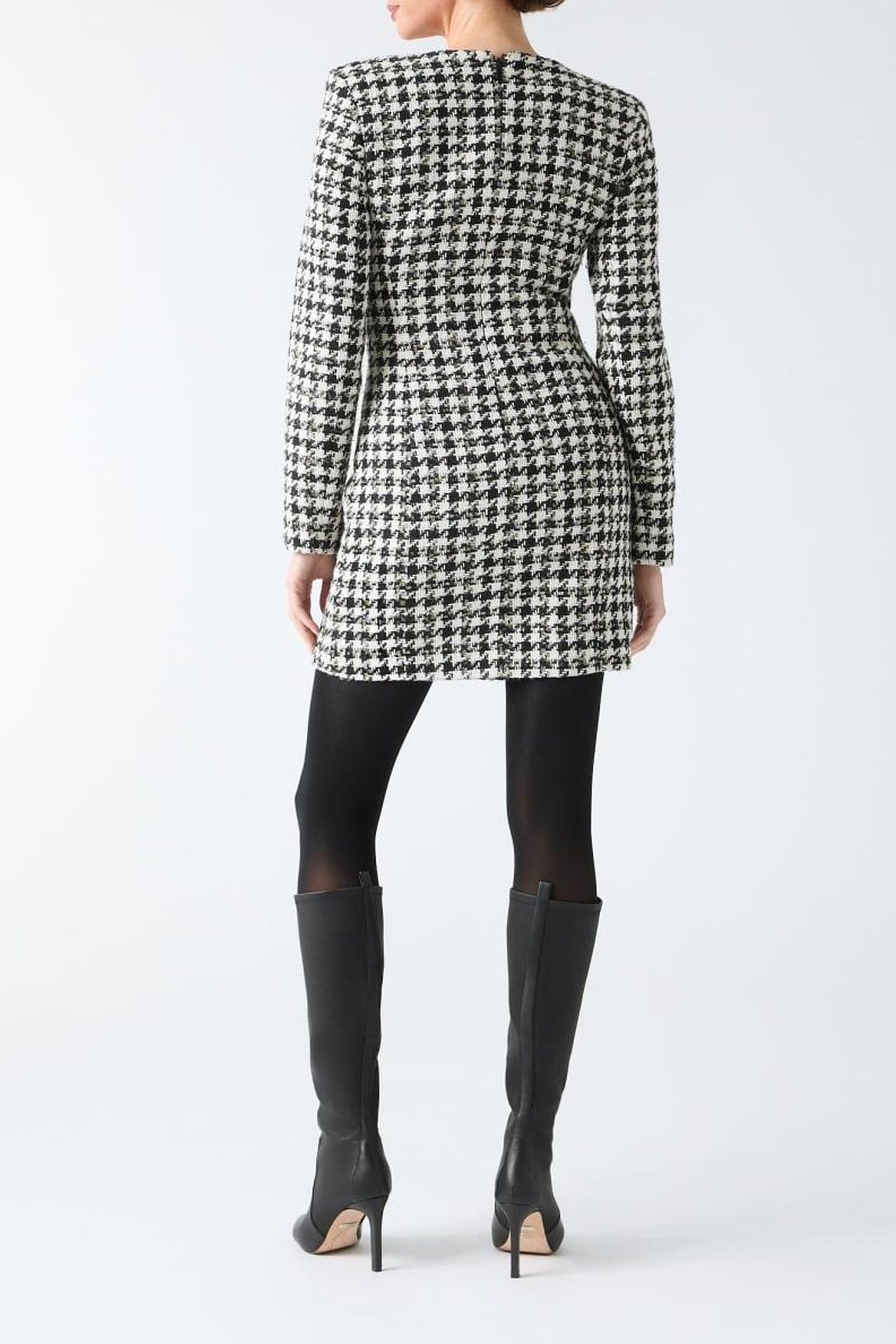 SEVILLA DRESS JET BLACK MULTI 3