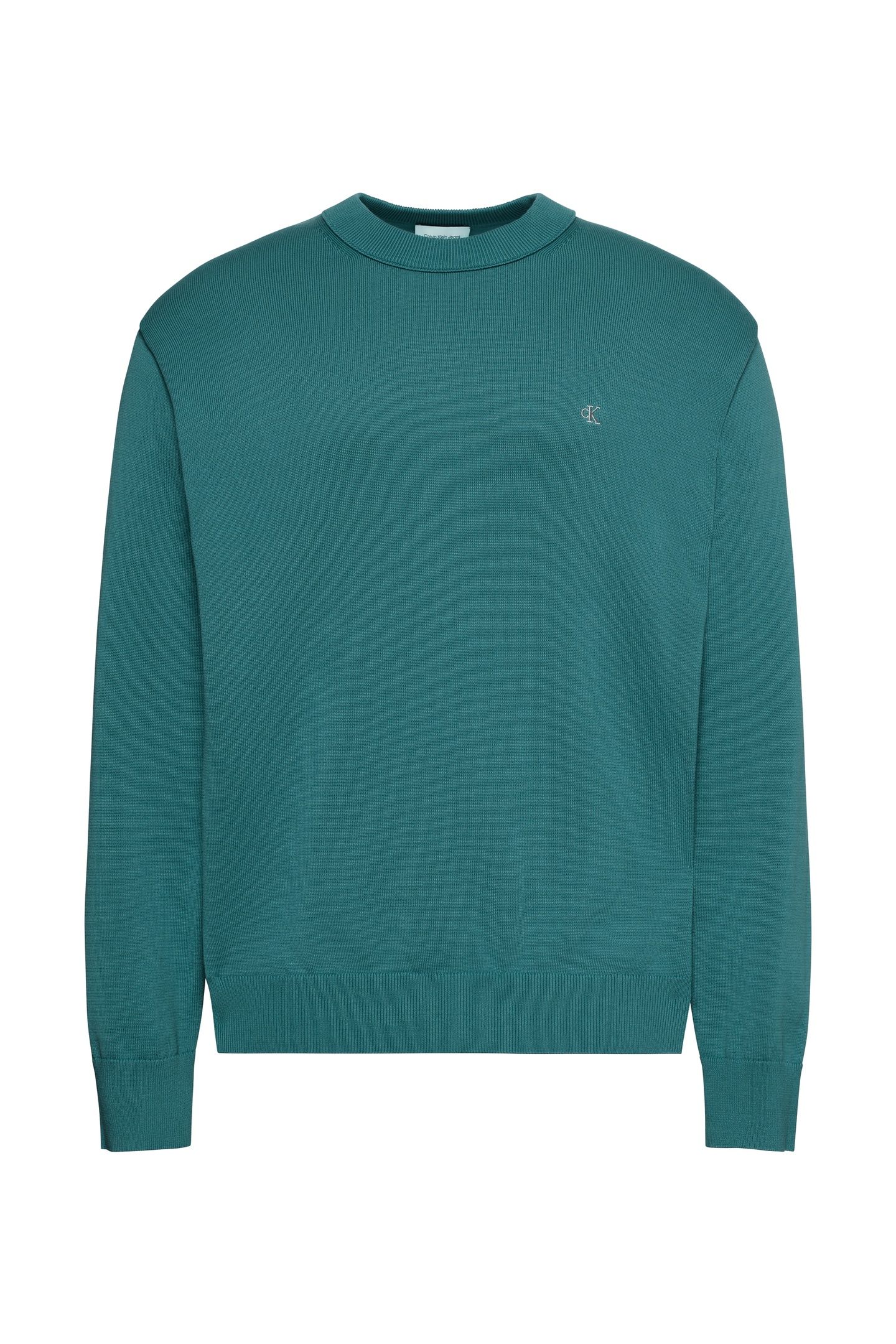 EU LONG SLEEVE COTTON RELAXED CREWNECK TAHOE GREEN 4