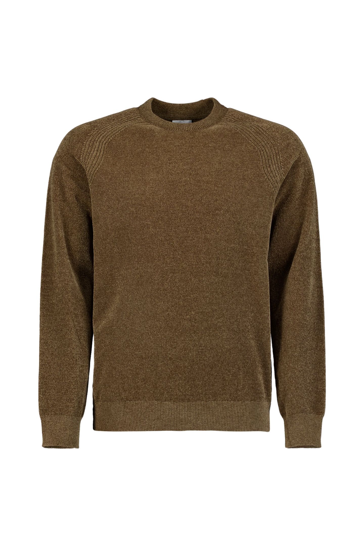 PULLOVER CREWNECK LIGHT WEIGHT CHENILLE TAUPE 5