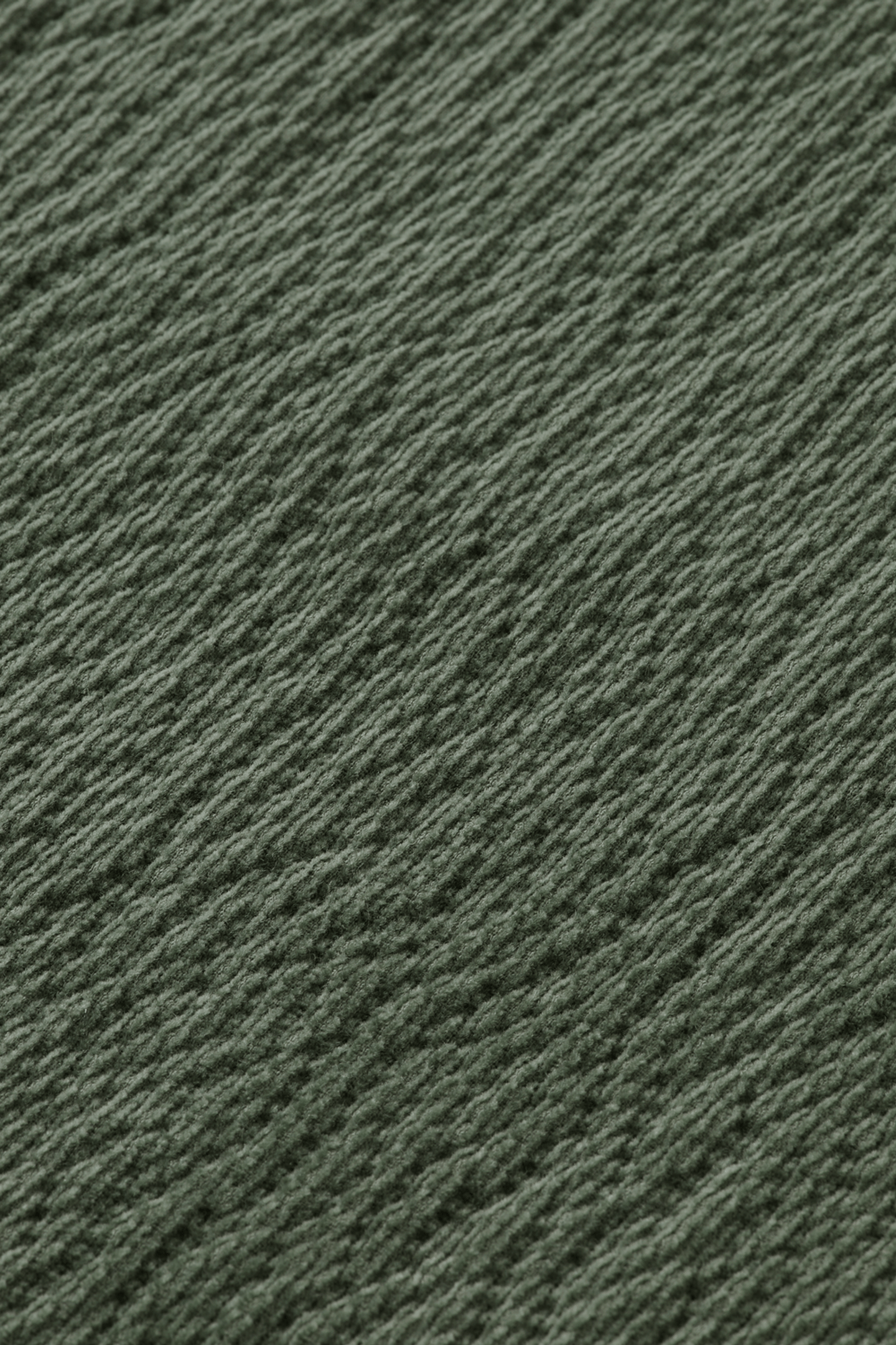 1/4 ZIP CORDUROY SHIRT THYME 4