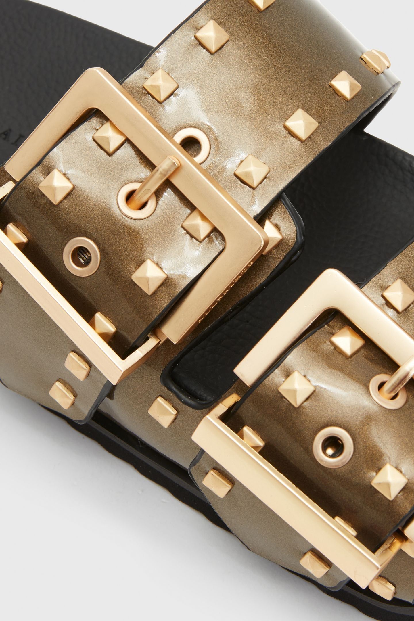SIAN STUD MET SANDAL WARM BRASS 4