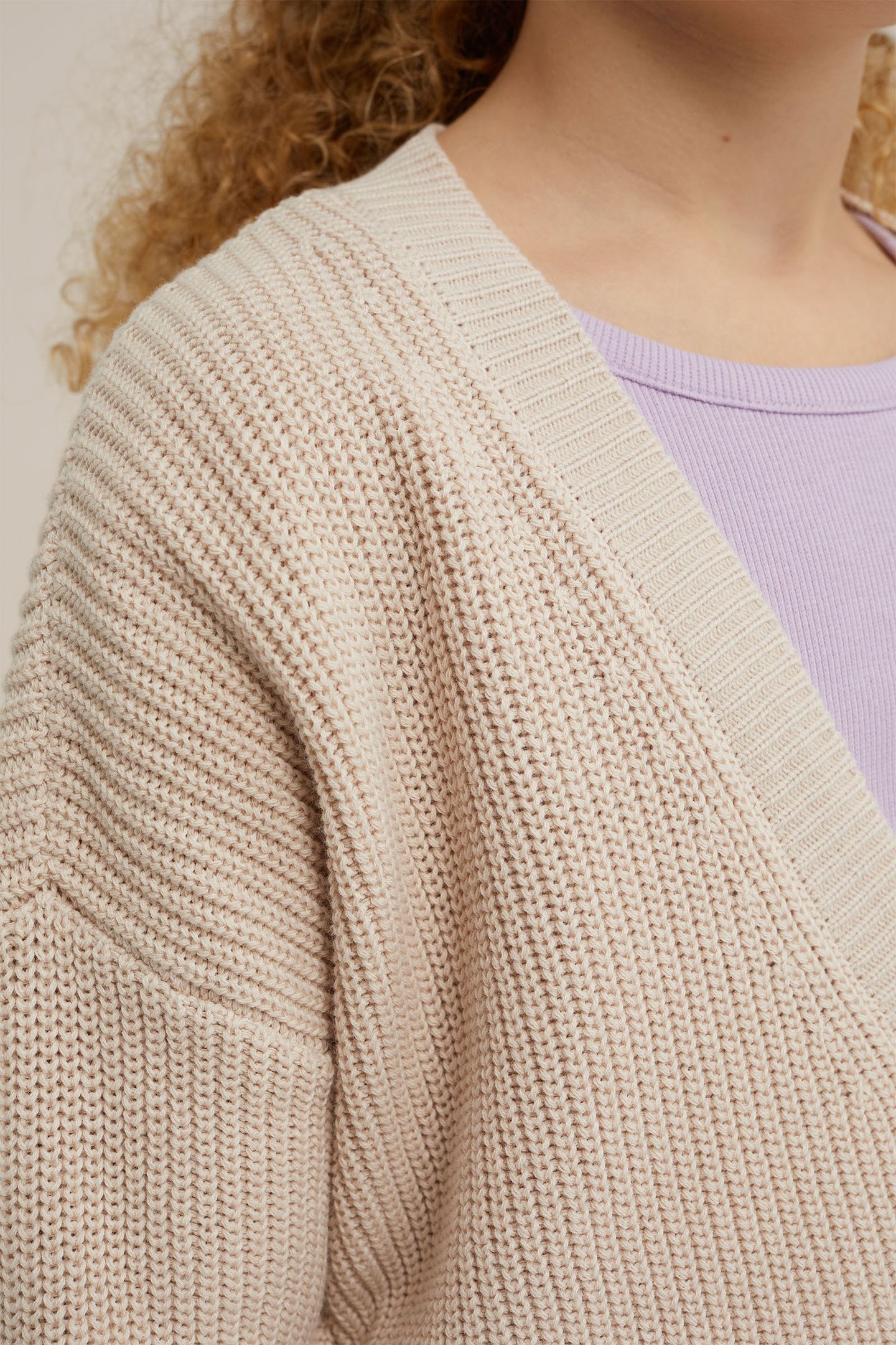 CARDIGAN BEIGE 5