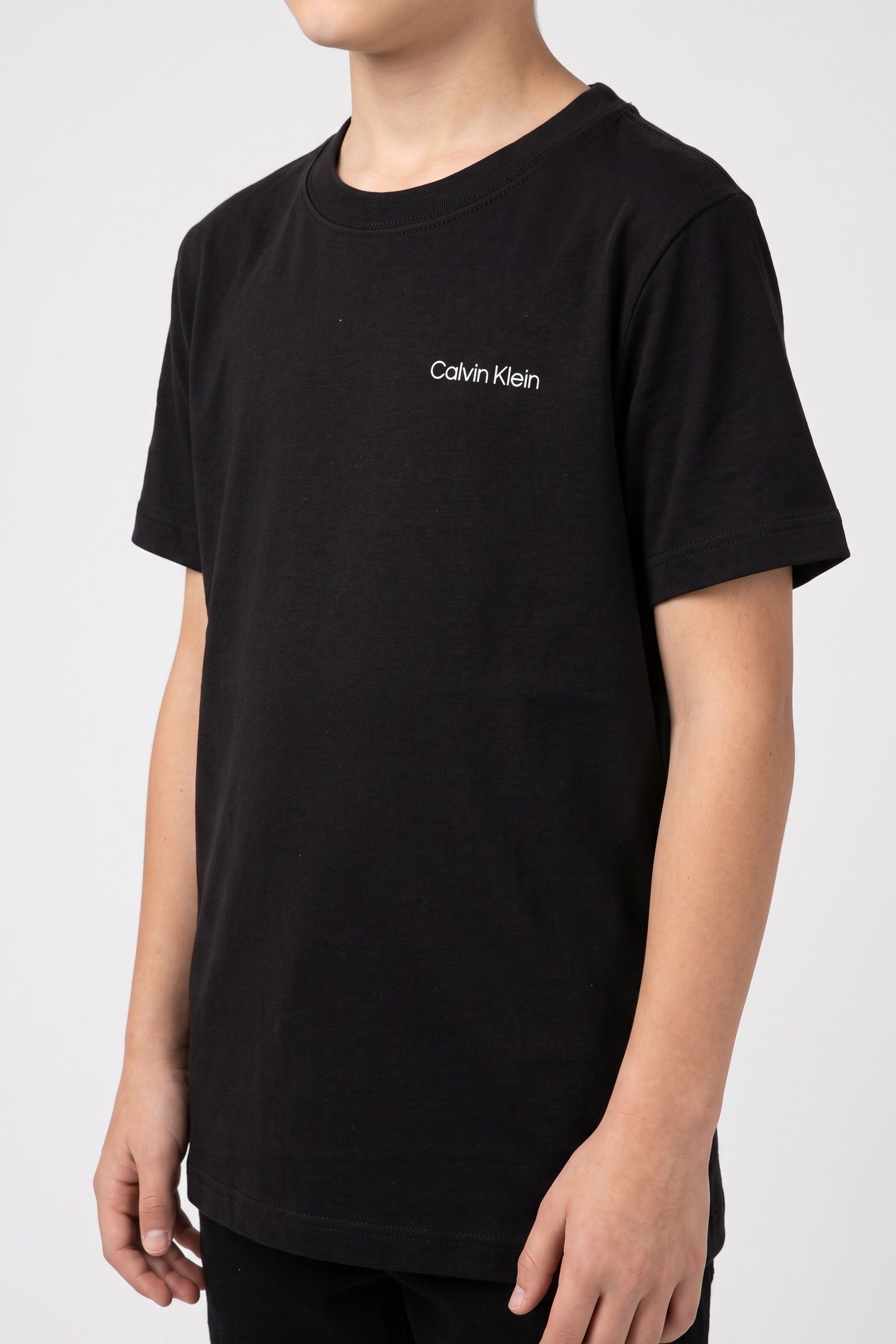UNISEX SMALL CHEST LOGO BLACK 1
