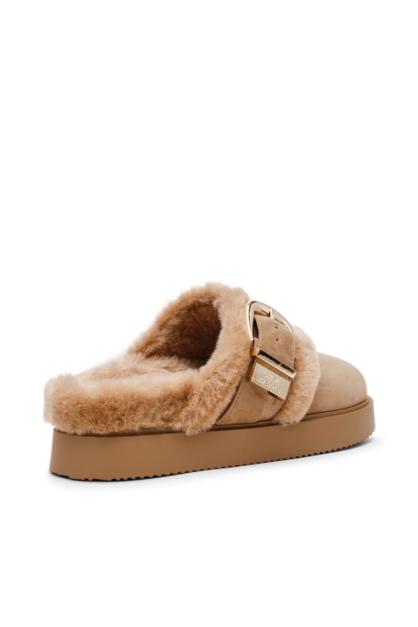 COZY UP MULES TAN SUEDE 2
