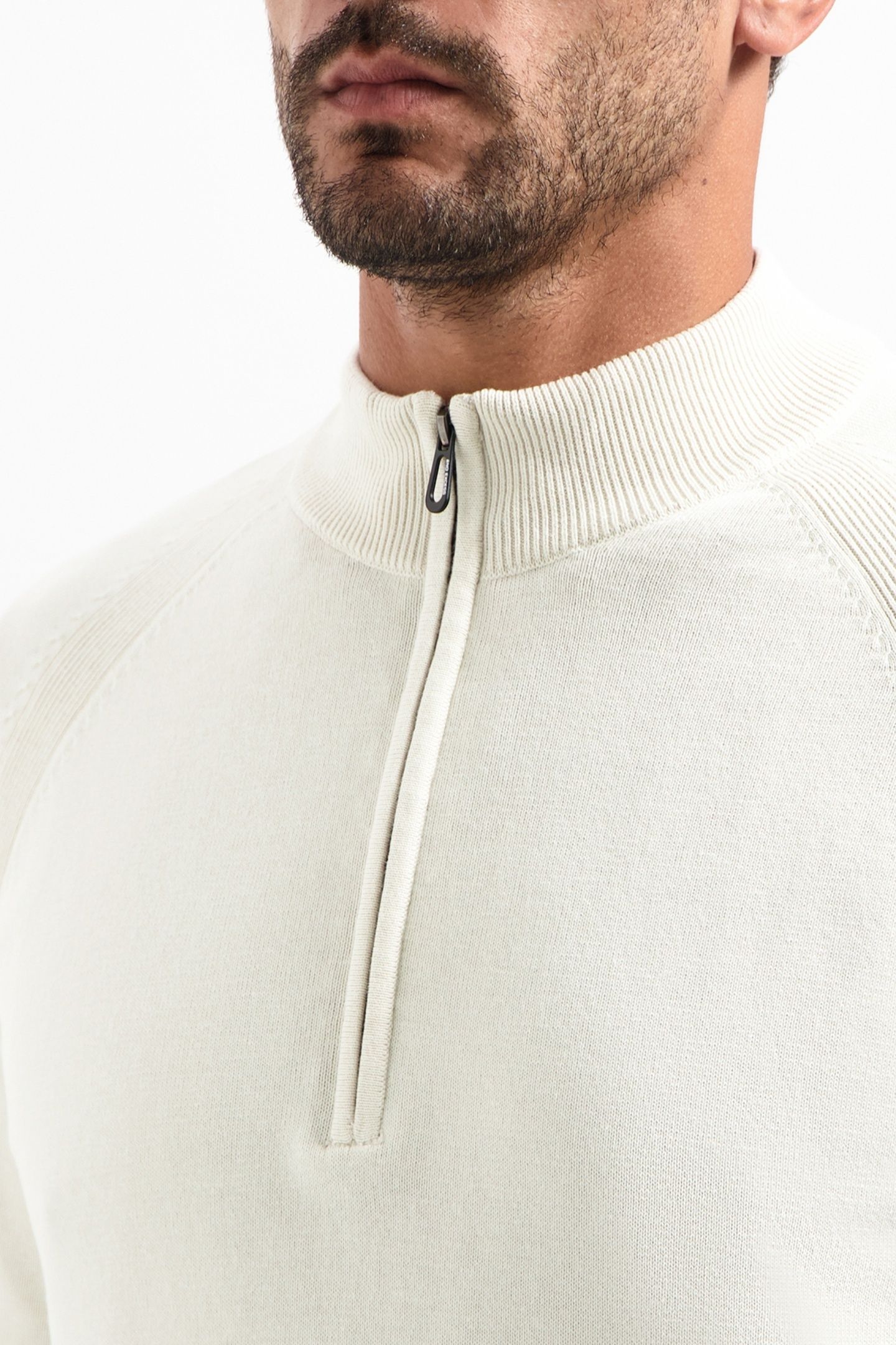 PULLOVER HALF ZIP HIGH COLLAR SOLID KIT 9