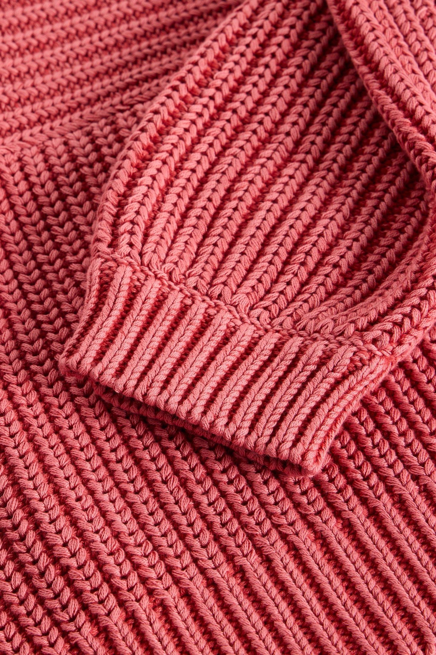 MARLEY MIX COTTON JUMPER MID PINK 5