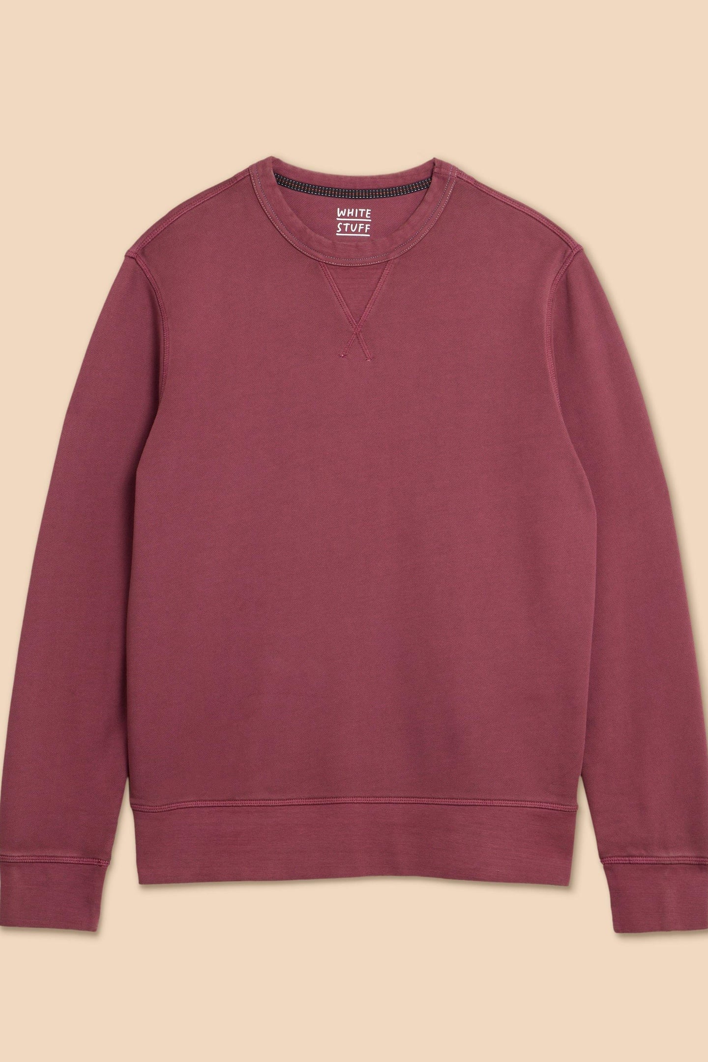 CREW NECK SWEAT MID PLUM 4